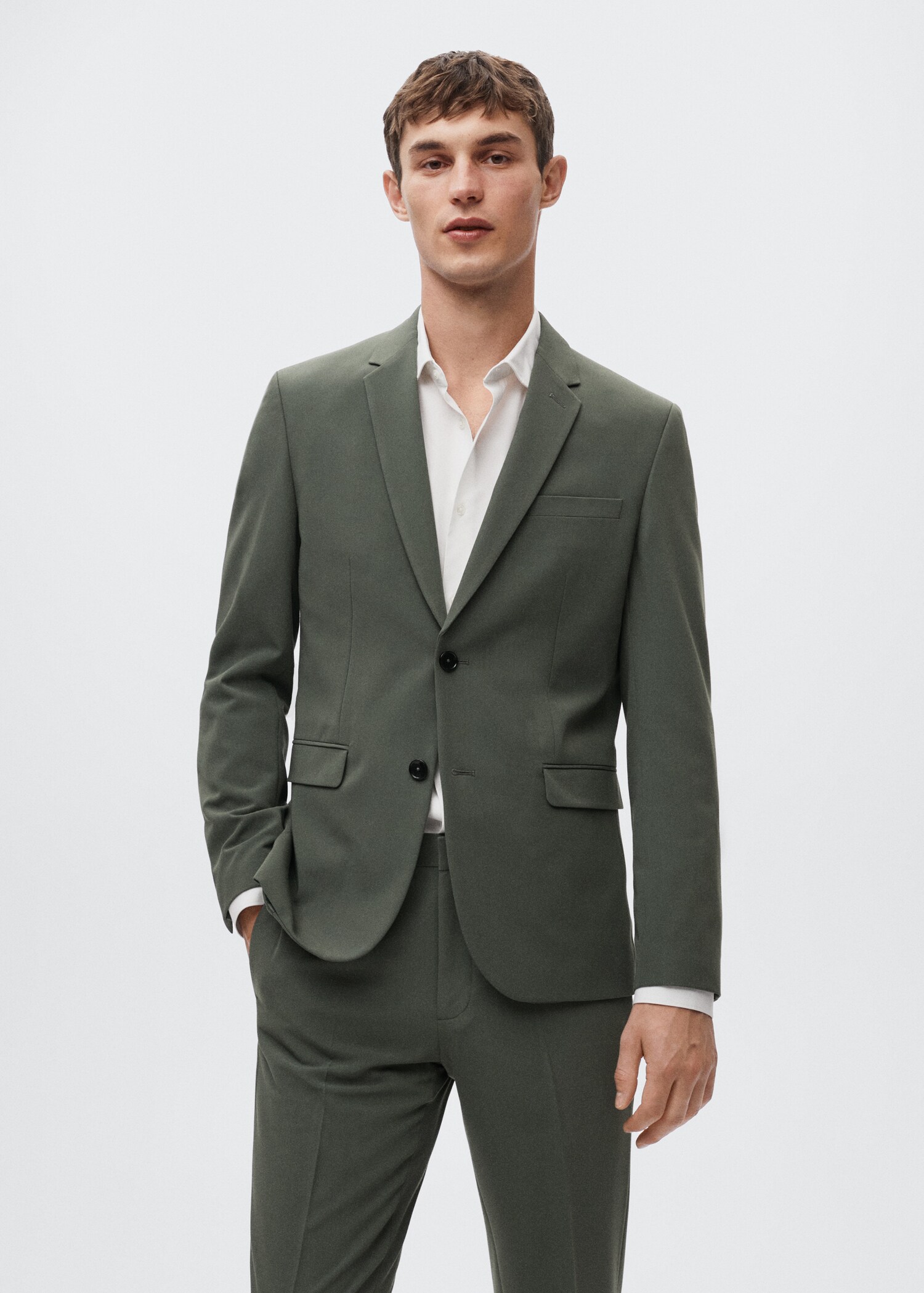 Veste de costume super slim fit - Plan moyen