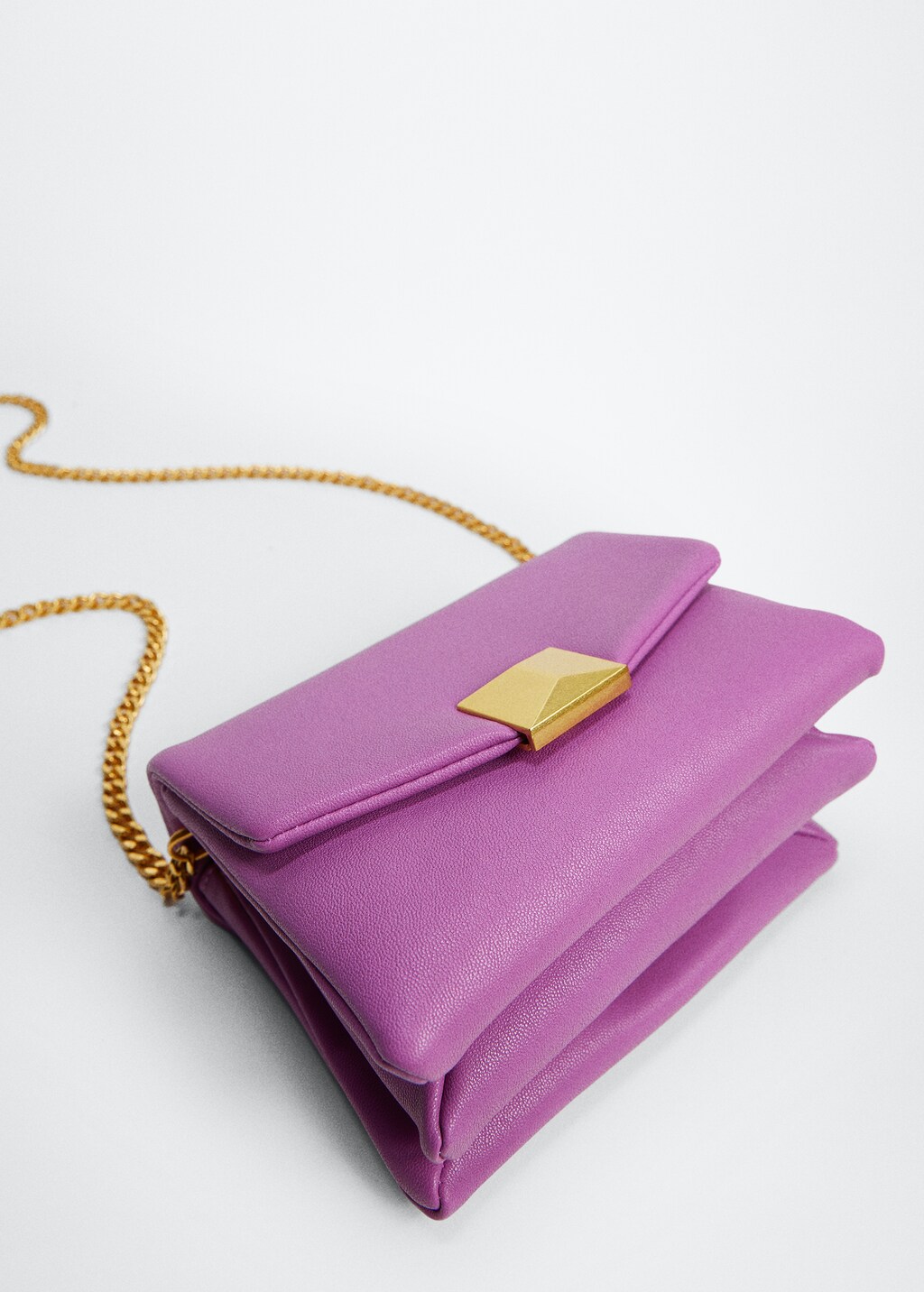 Purple chain bag cheap