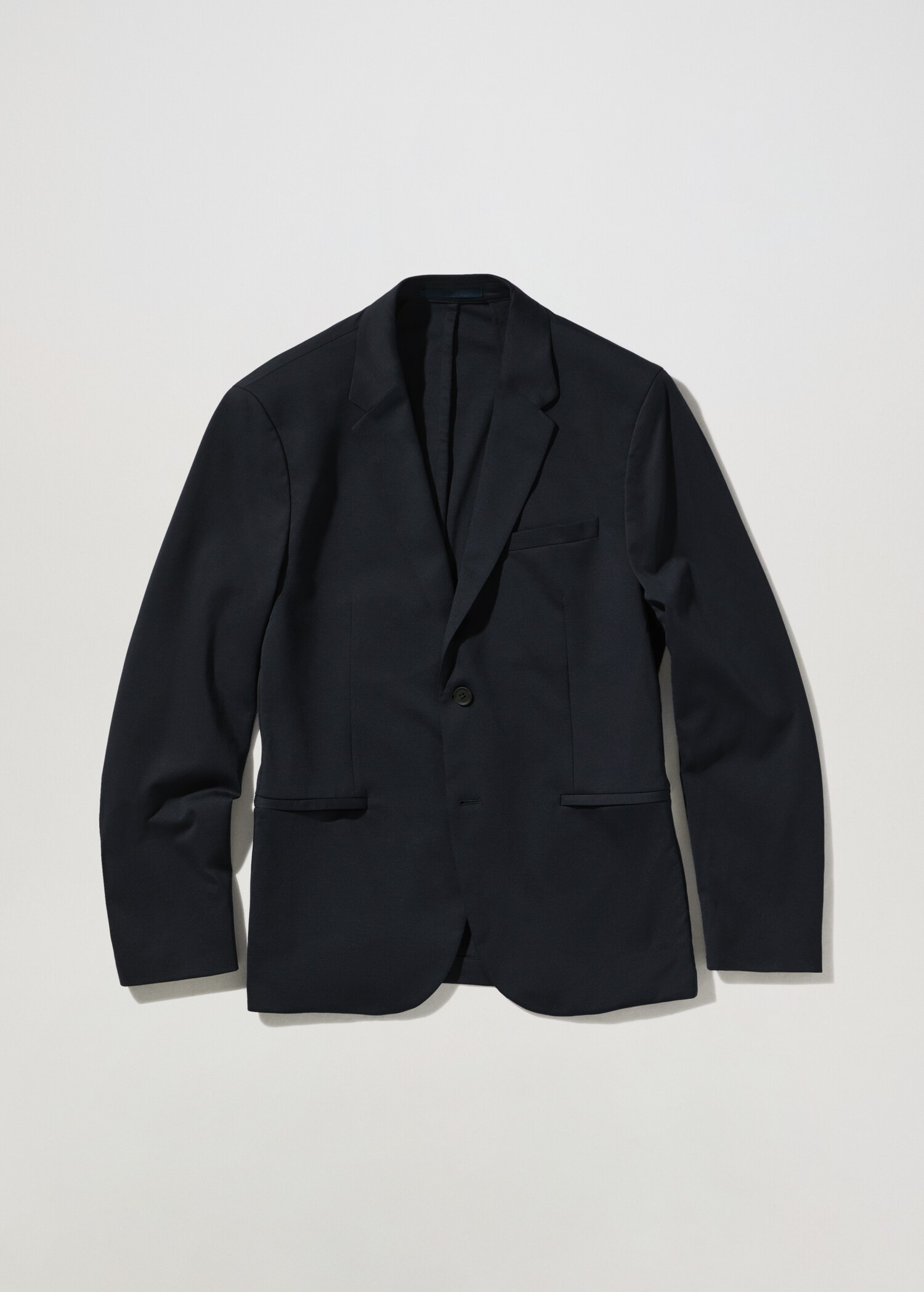 Slim-fit cotton suit blazer - Article without model