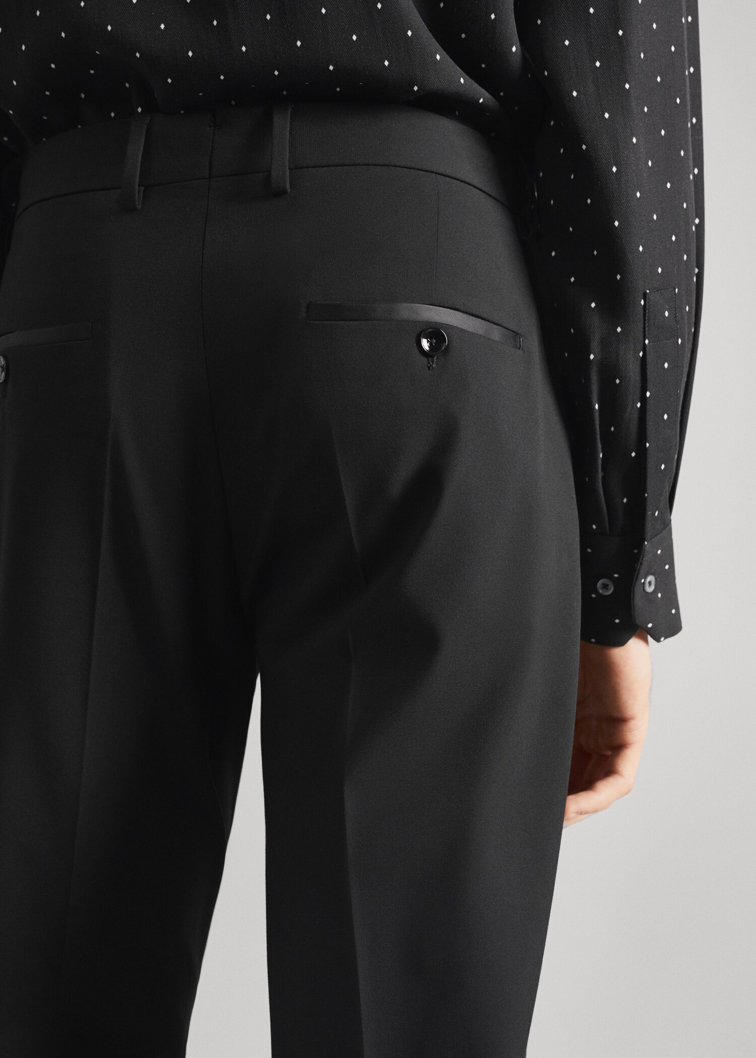 Calças de fato slim fit - Pormenor do artigo 4