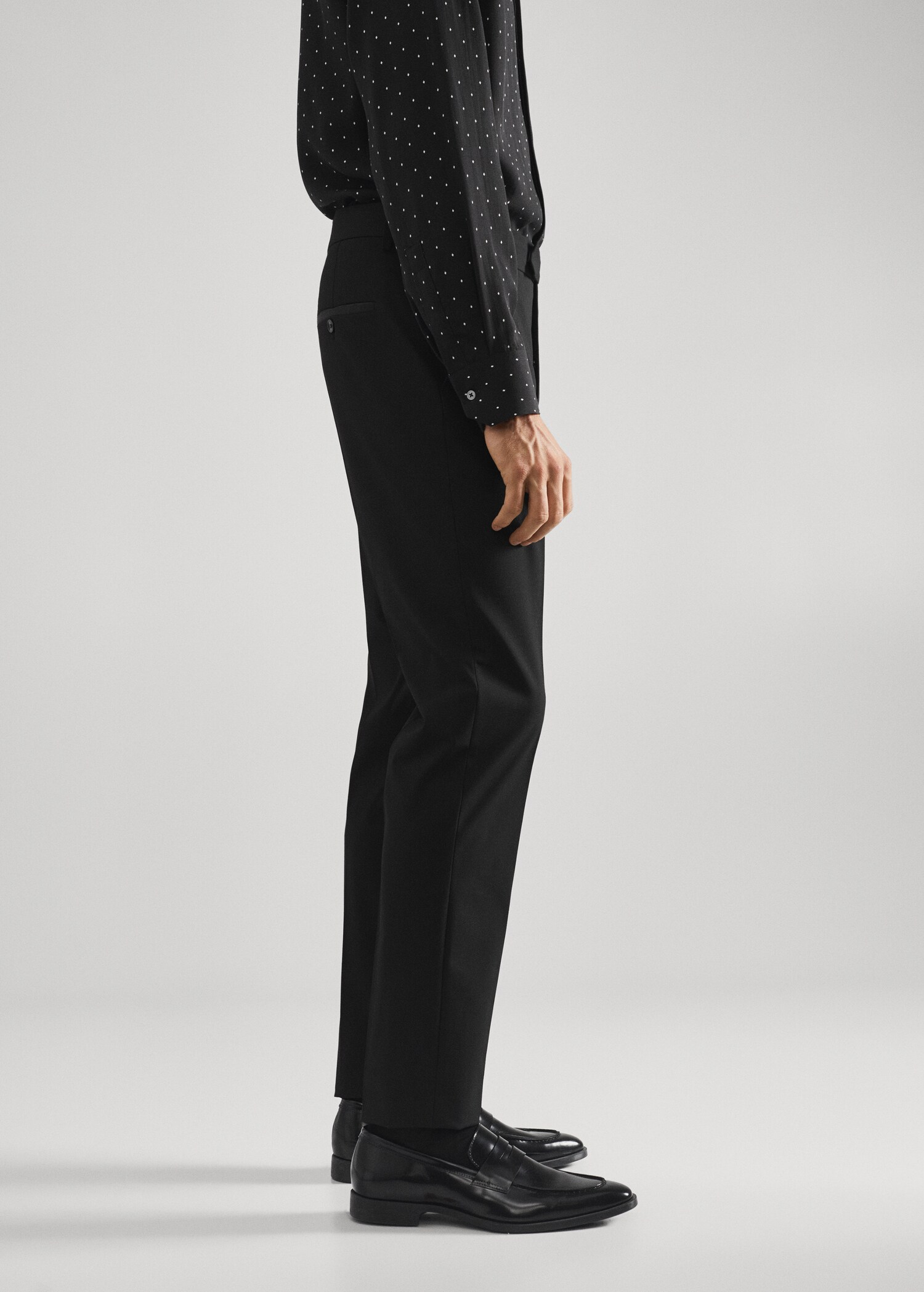 Calças de fato slim fit - Pormenor do artigo 6