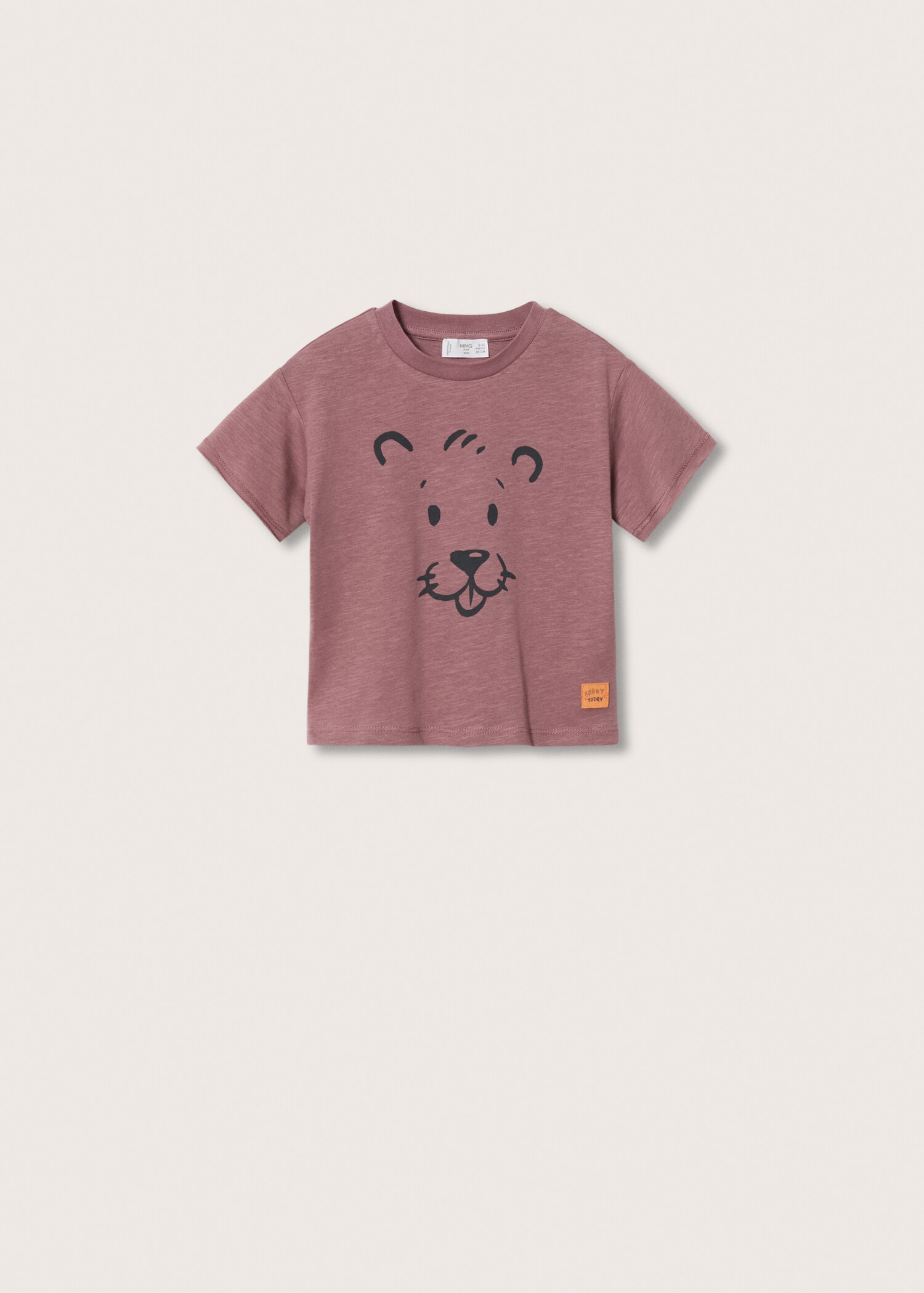 Cotton printed T-shirt - Article without model