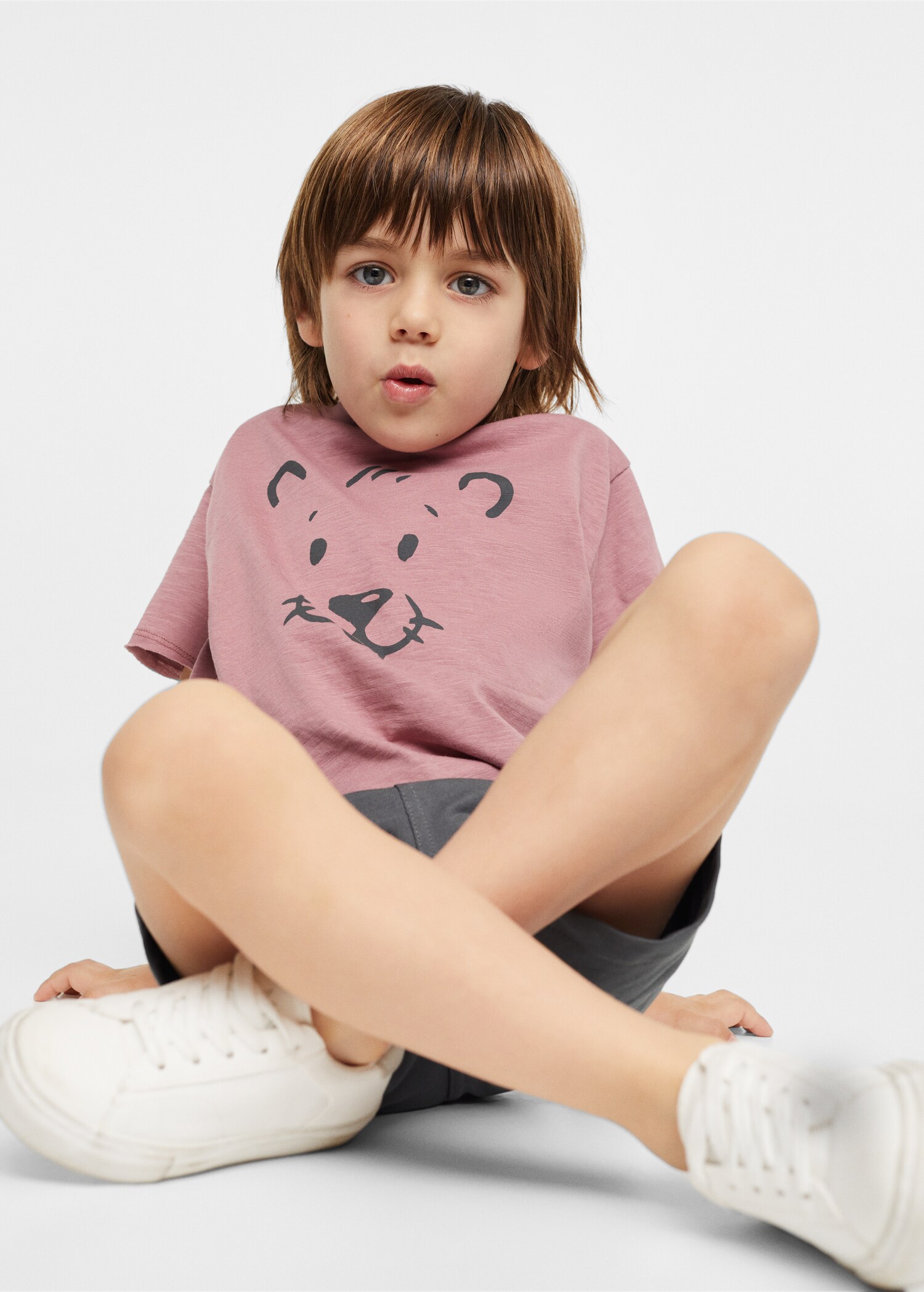 Cotton printed T-shirt - Details of the article 1