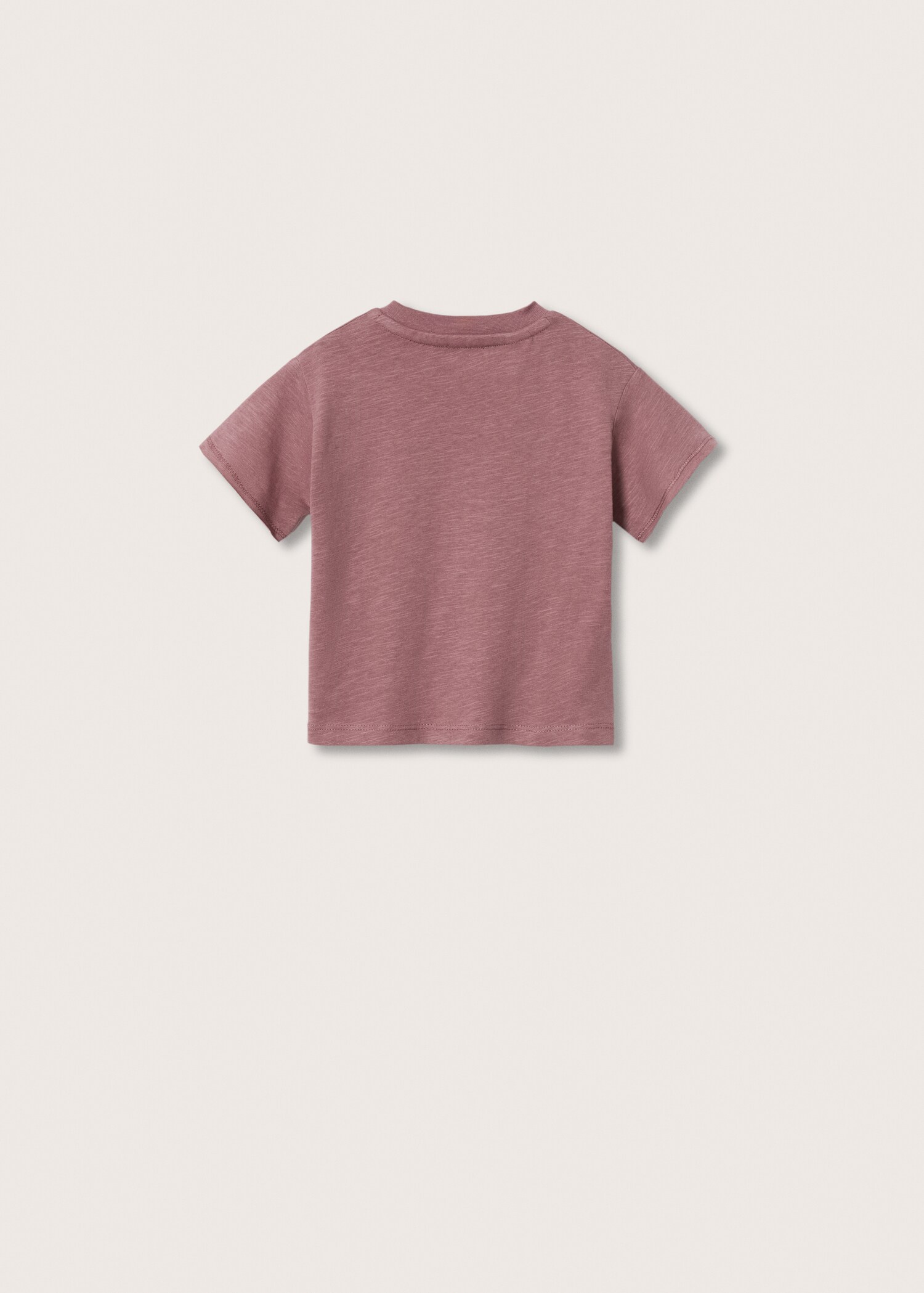 Cotton printed T-shirt - Reverse of the article