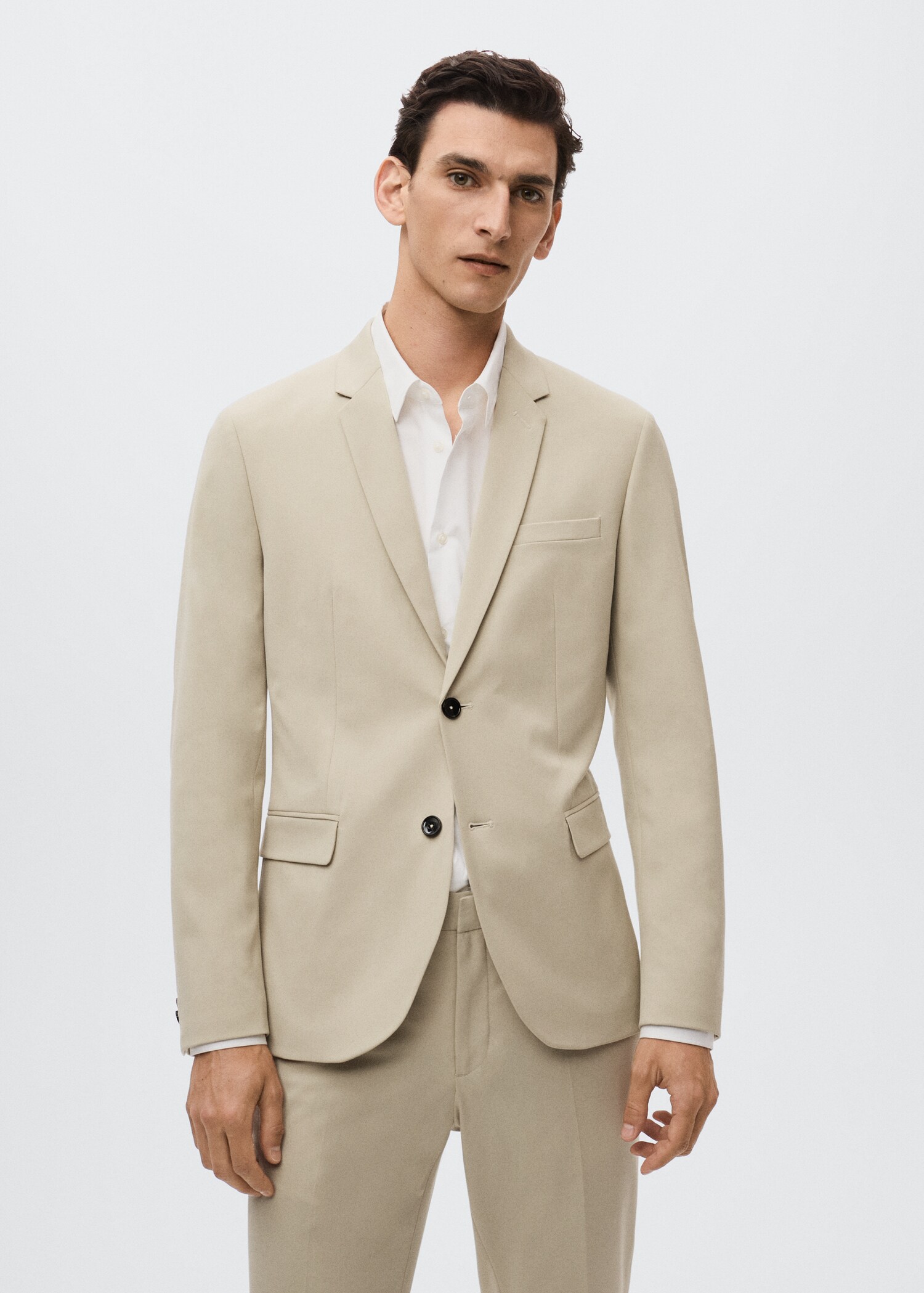 Veste de costume super slim fit - Plan moyen