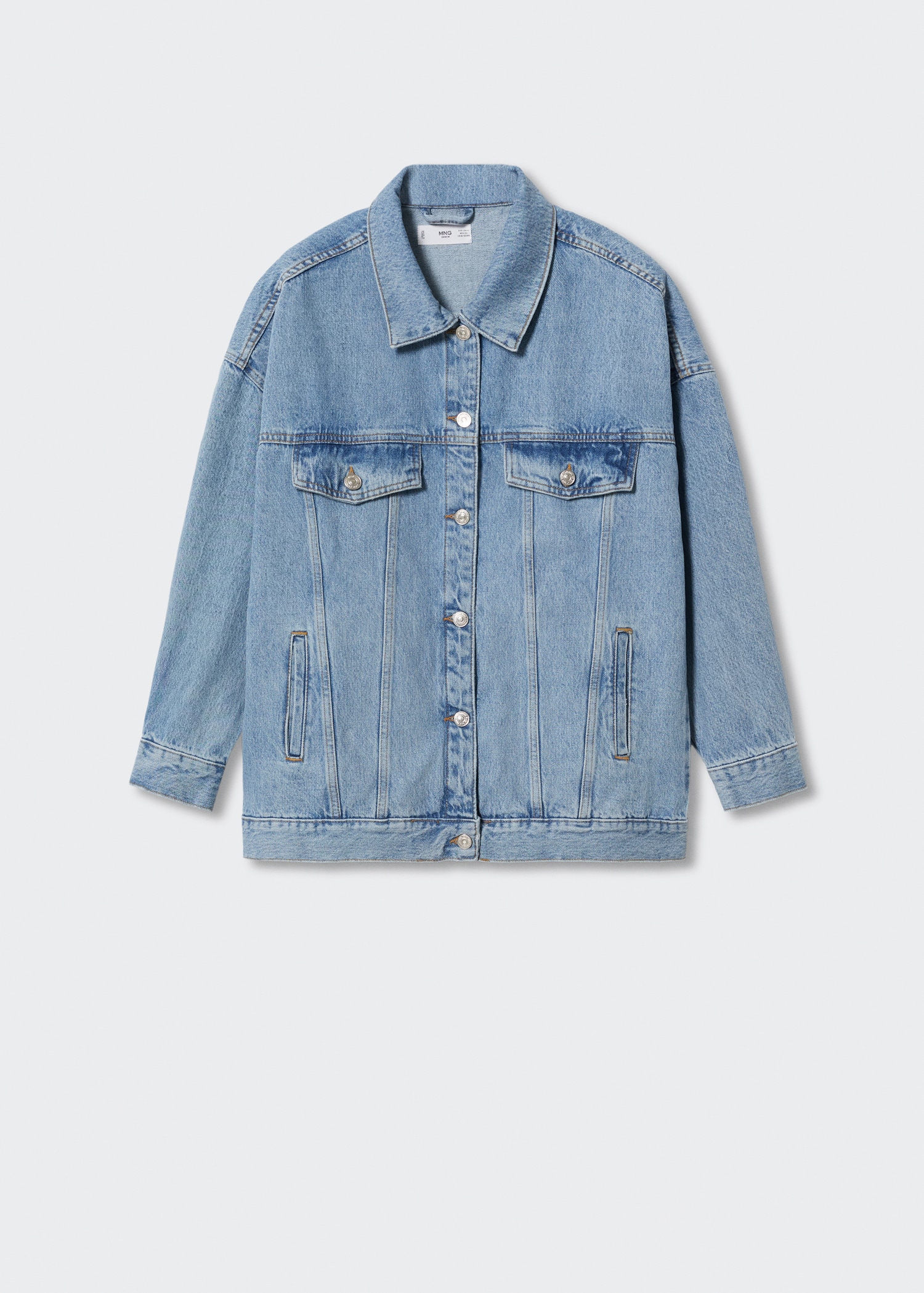 Oversize denim jacket - Main Image