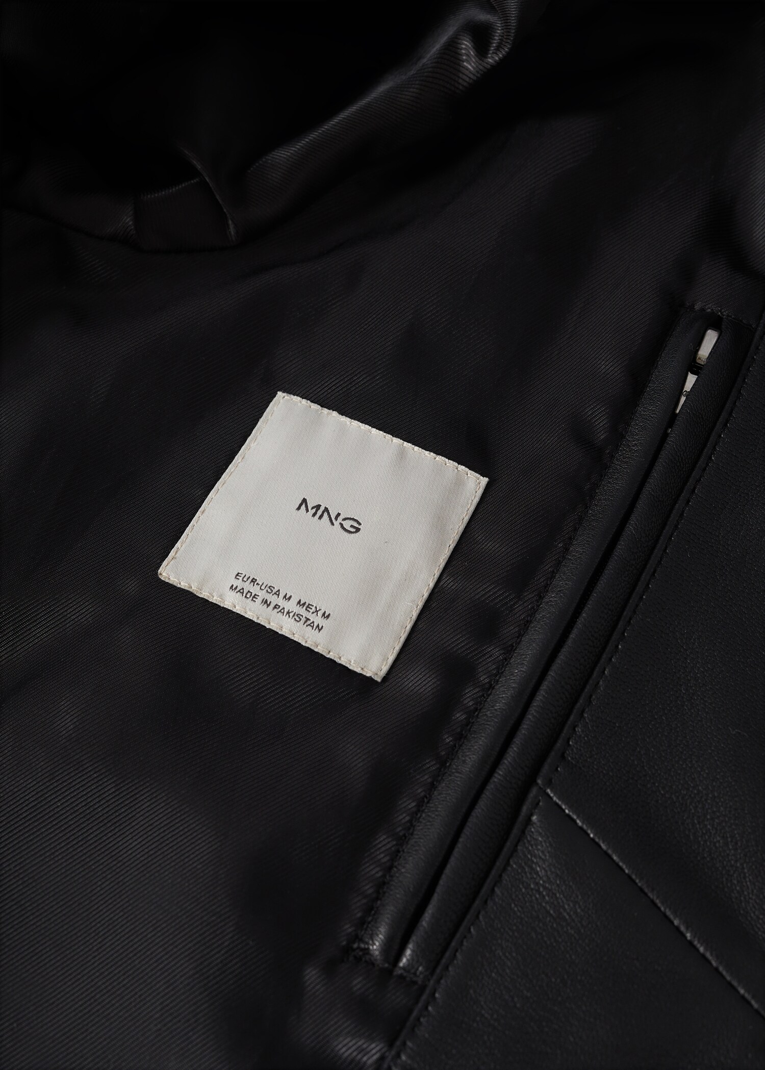 Blouson biker en cuir - Détail de l'article 8