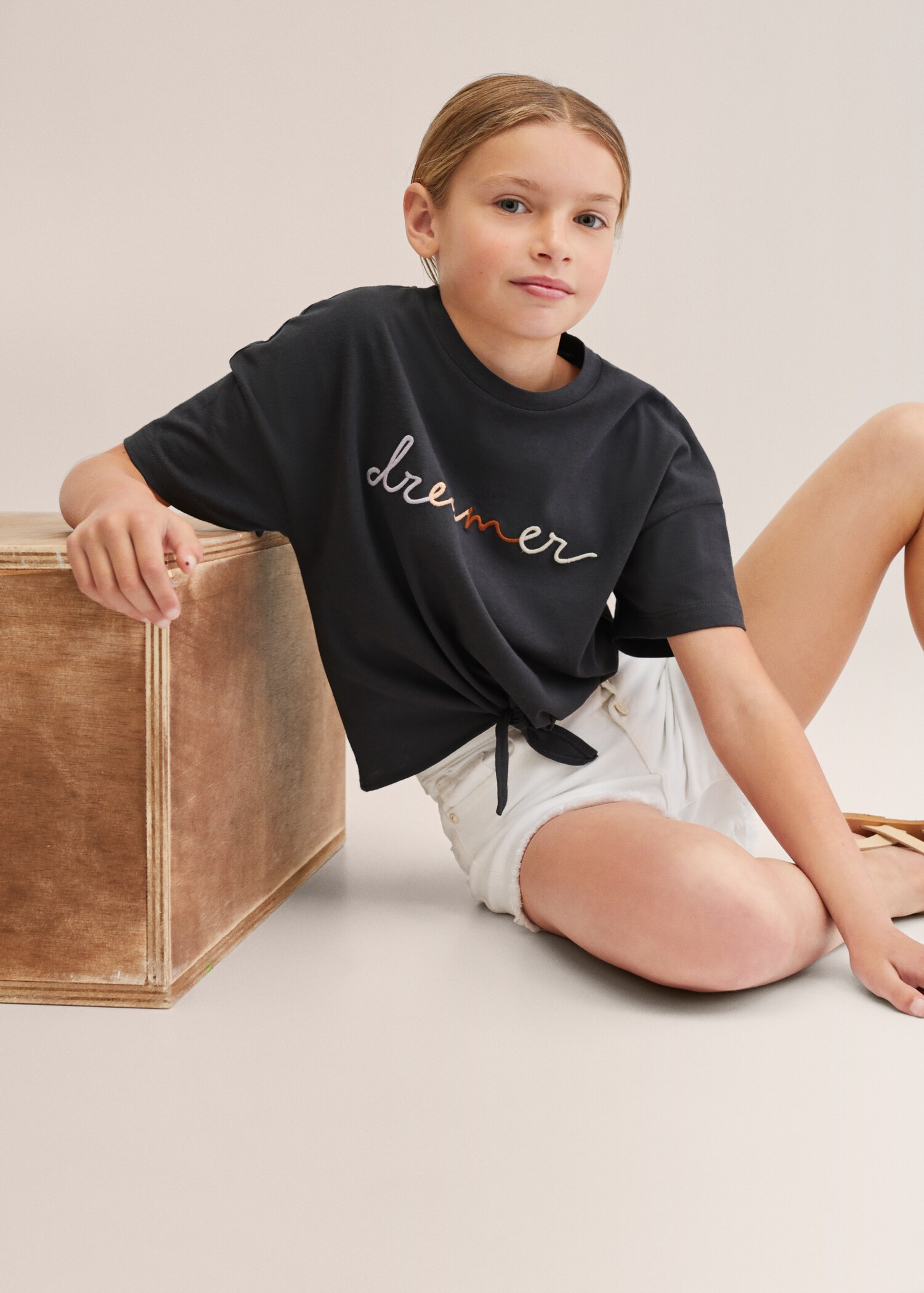 Camiseta estampada lazo - Detalle del artículo 1