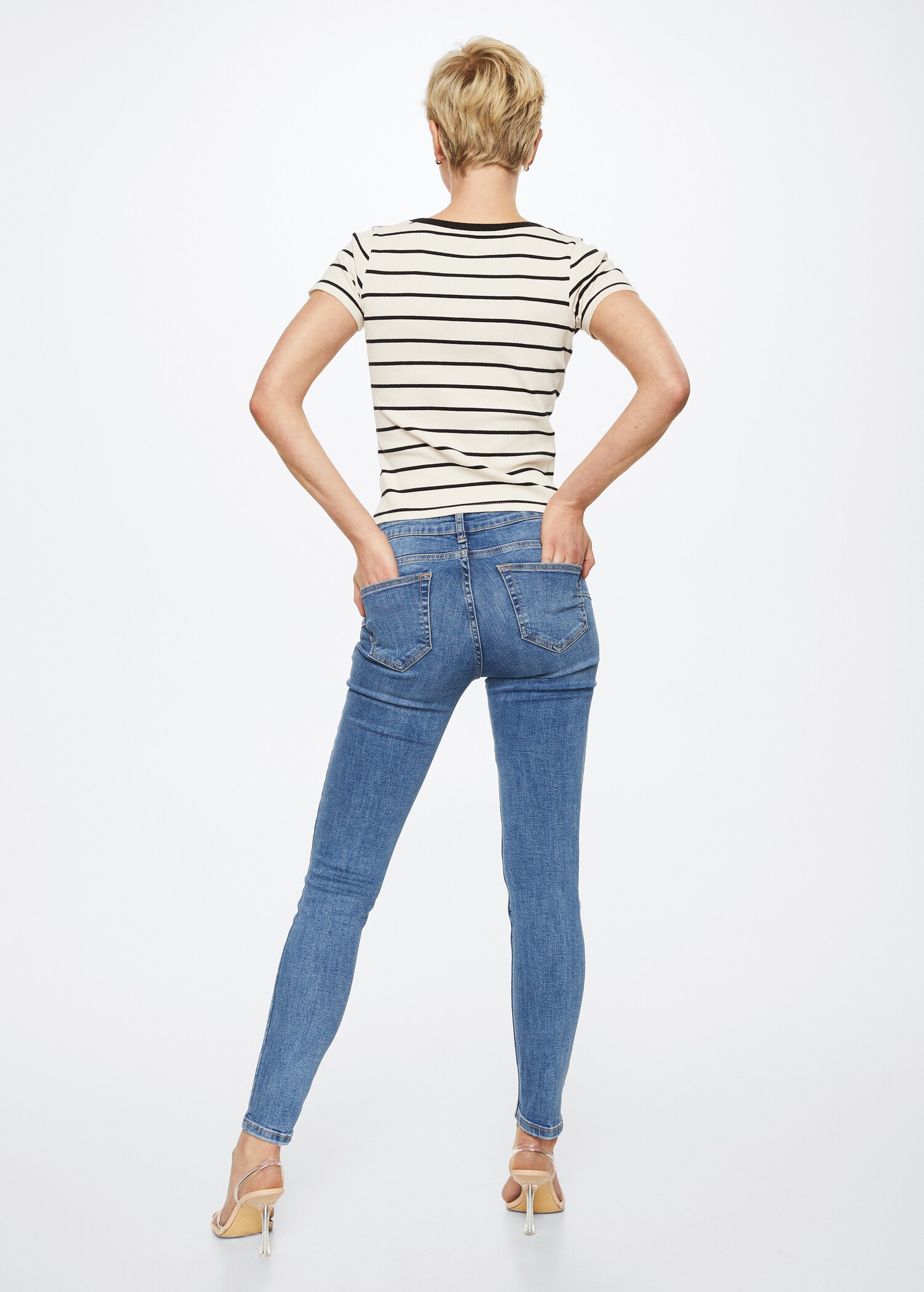 Jean skinny push-up - Verso de l’article
