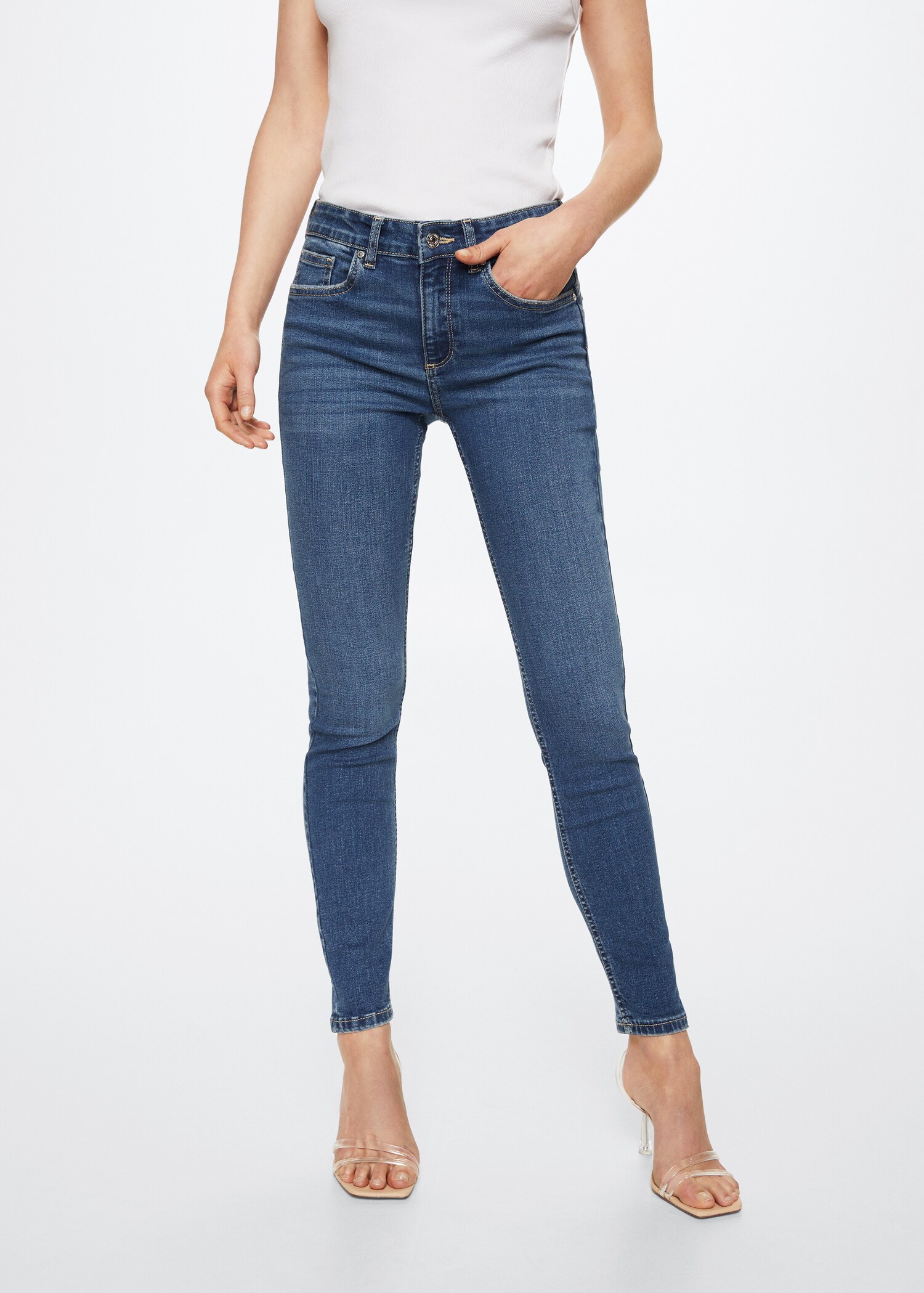 Jean skinny push-up - Plan moyen
