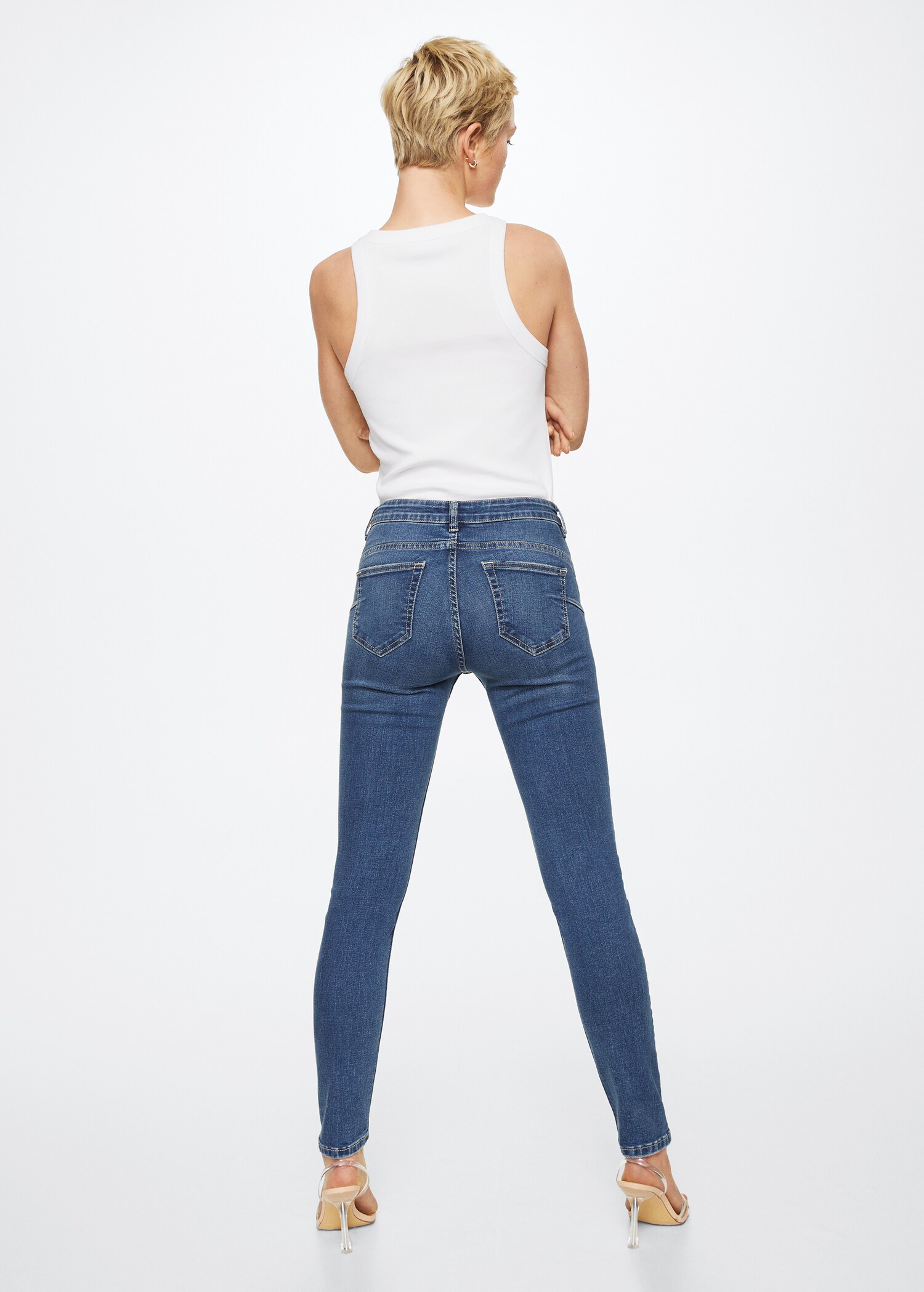 Jean skinny push-up - Verso de l’article