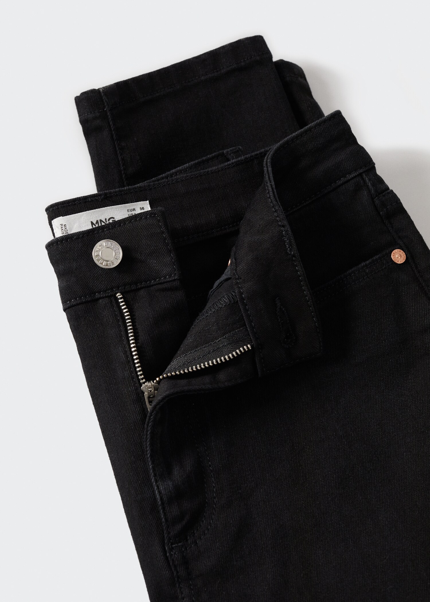 High-rise skinny jeans - Details of the article 8
