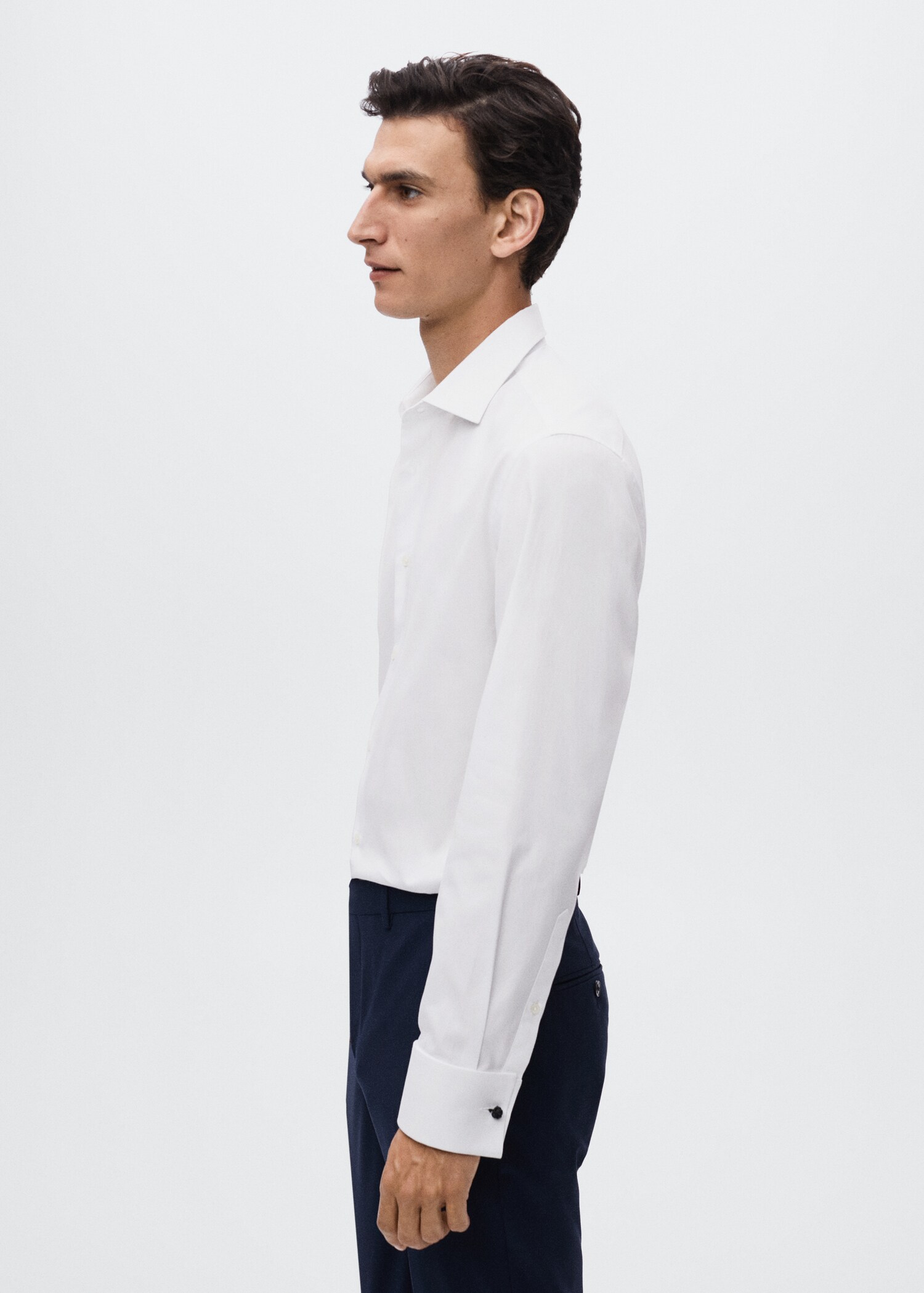 Chemise costume slim fit coton - Détail de l'article 2