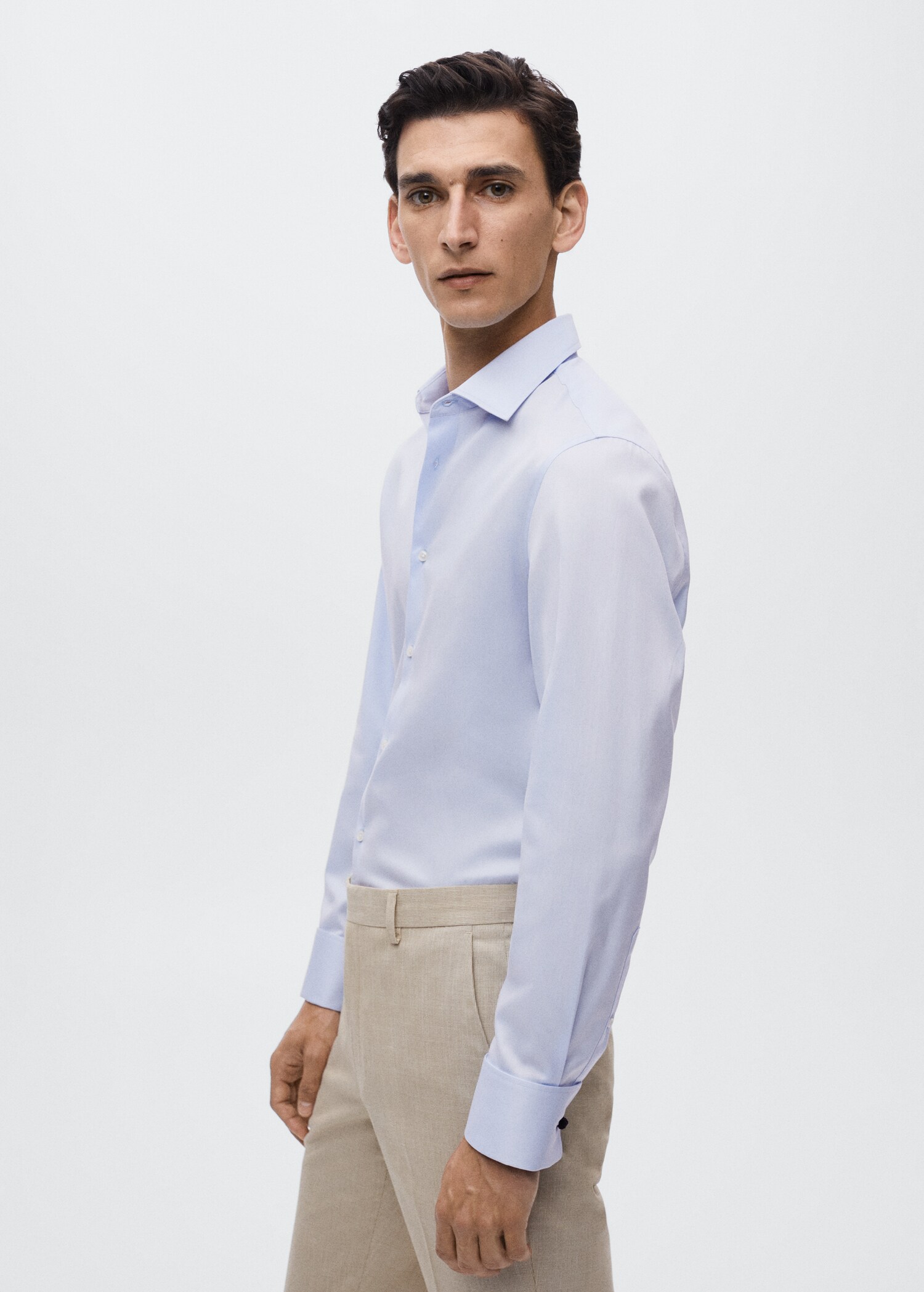 Chemise costume slim fit coton - Détail de l'article 3