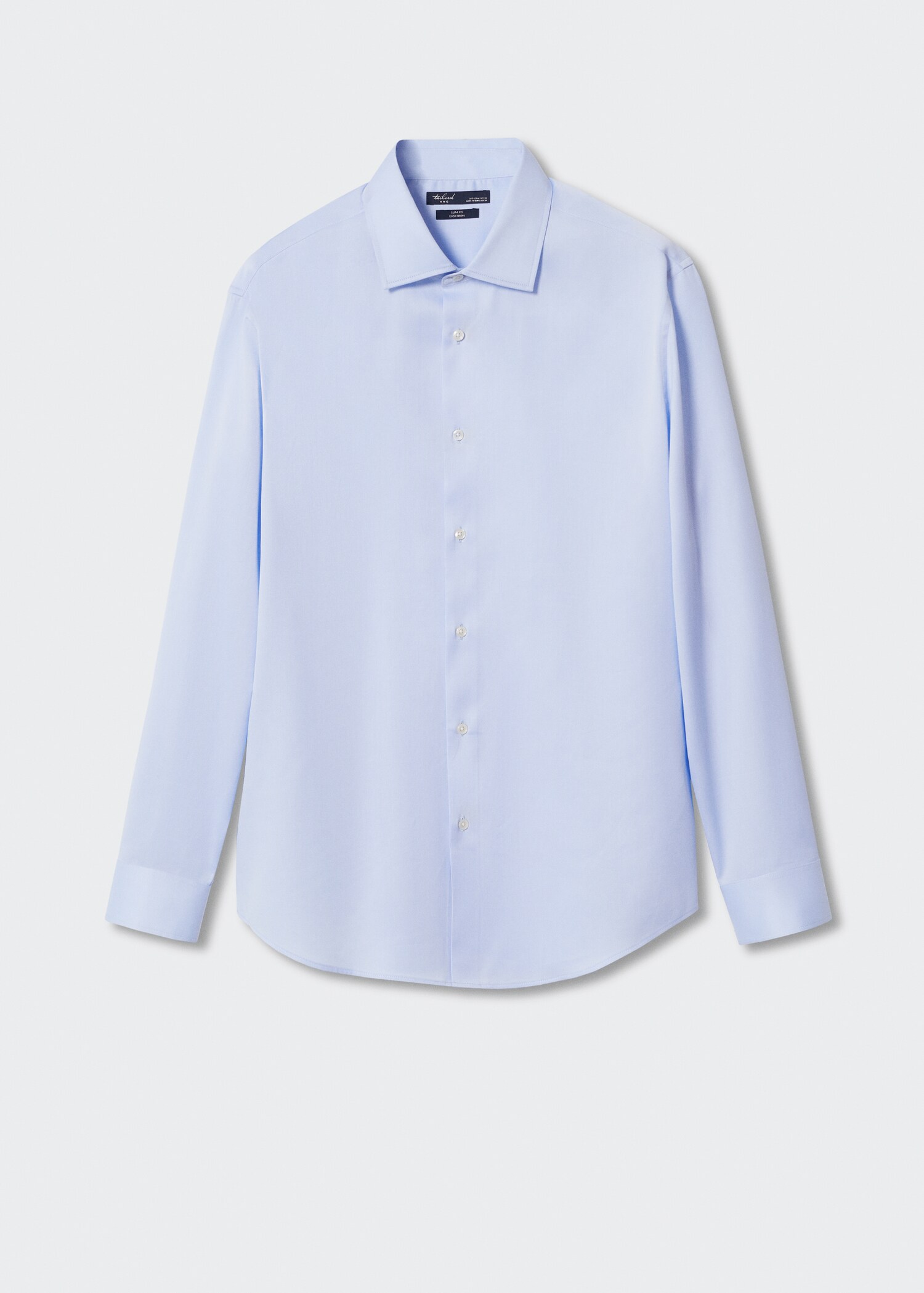 Camisa traje slim fit estructura - Artículo sin modelo