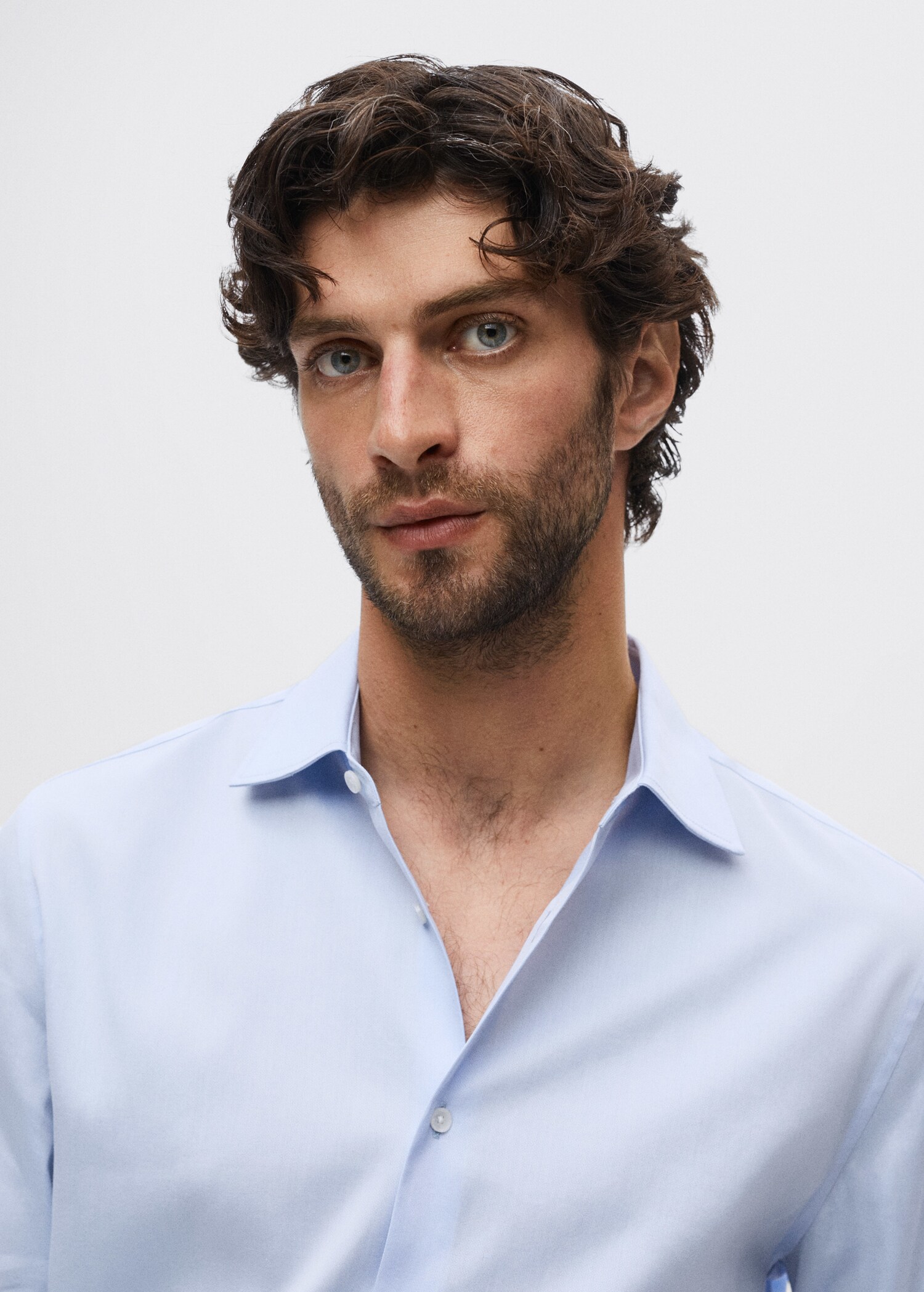 Camisa traje slim fit estructura - Detalle del artículo 1