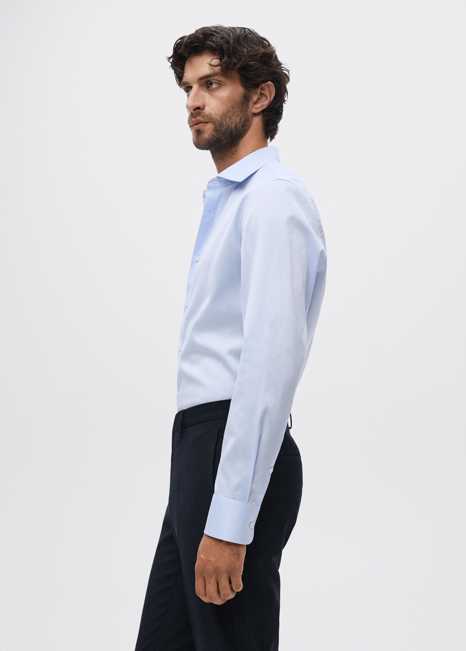 Camisa traje slim fit estructura - Detalle del artículo 2