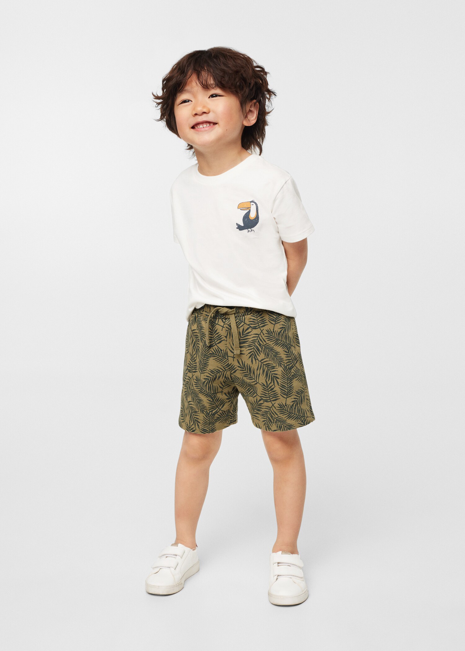 Printed t-shirt on the back - Medium plane
