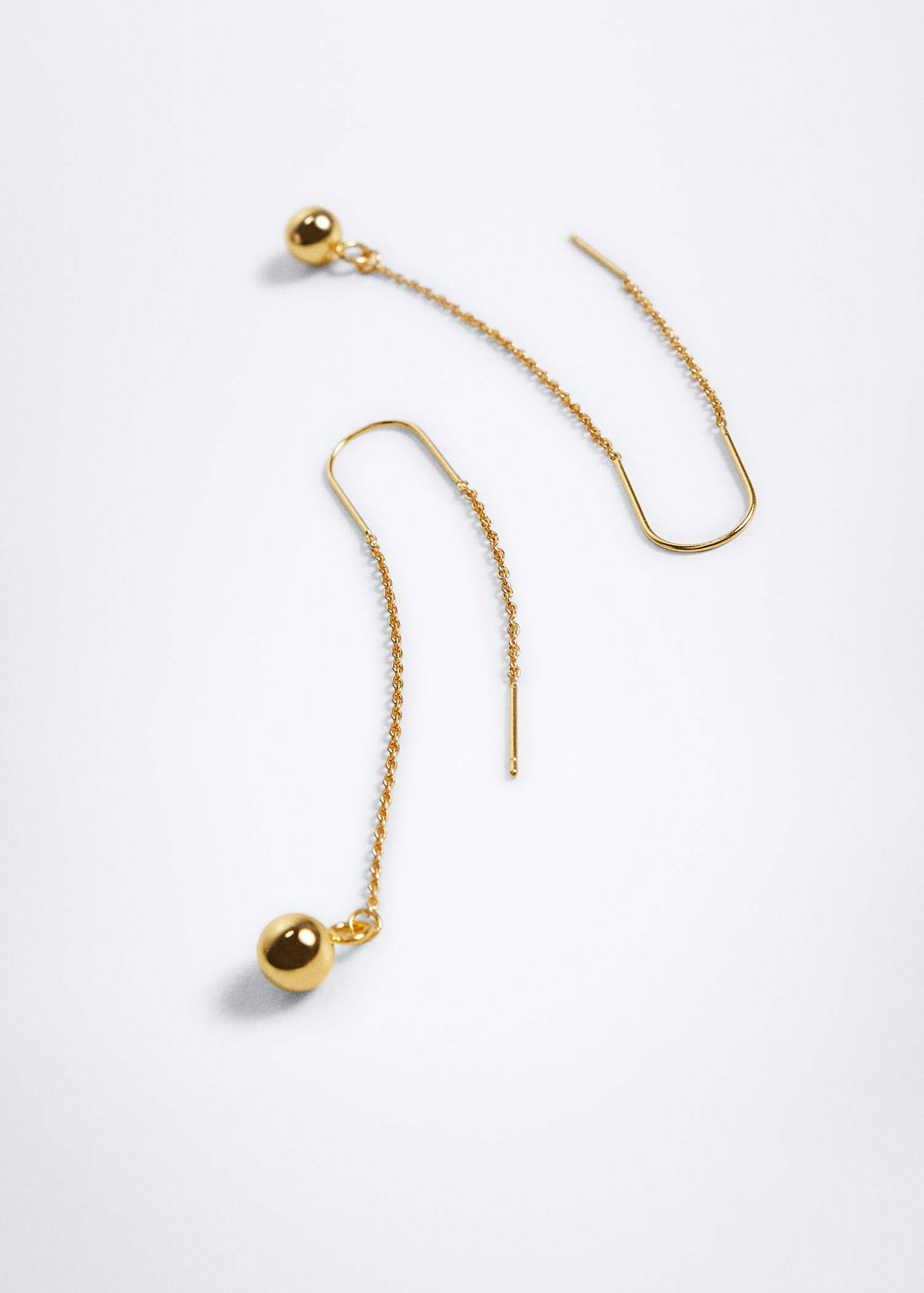 Pendientes colgantes - Plano medio