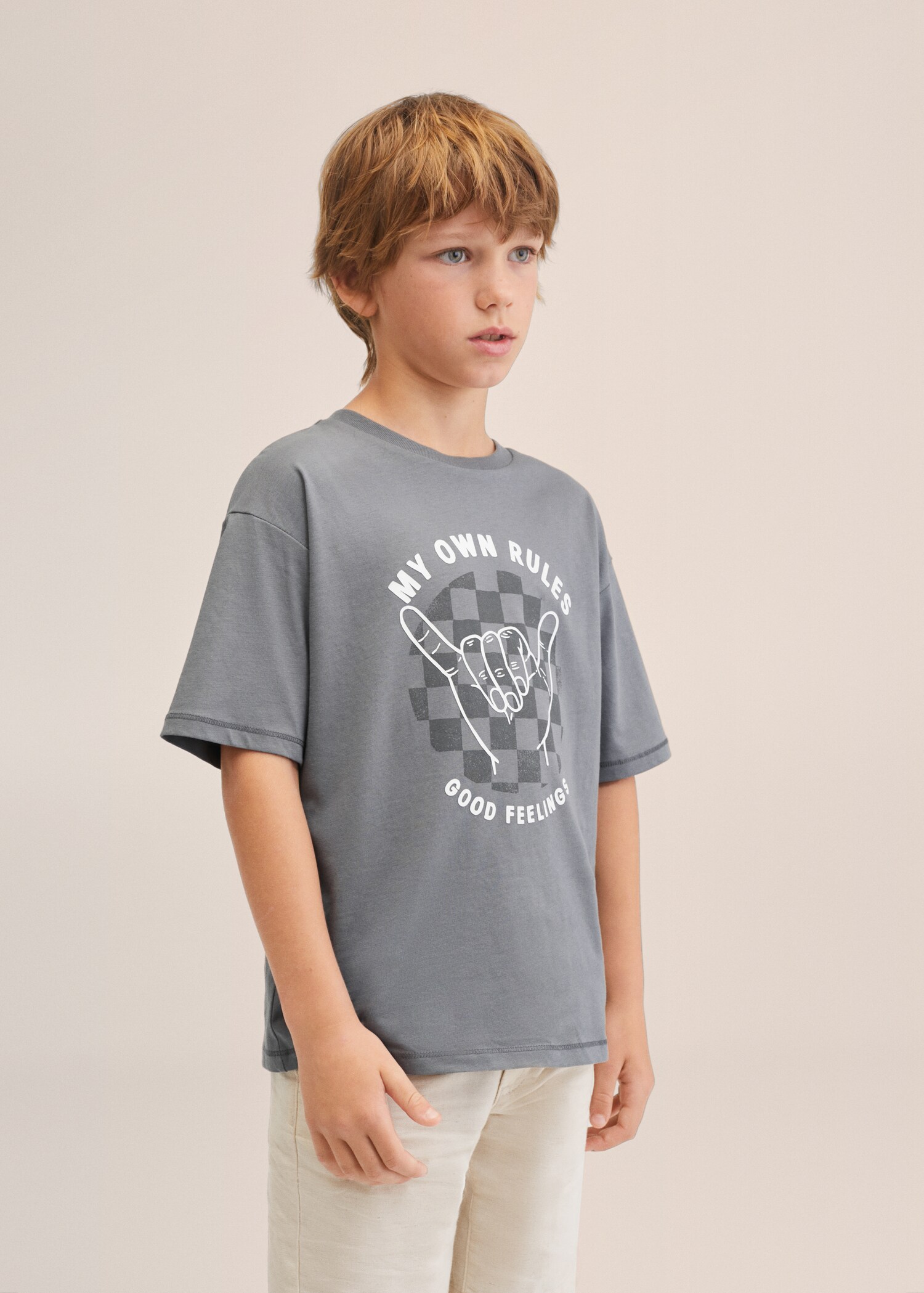 Camiseta algodón estampada - Detalle del artículo 1