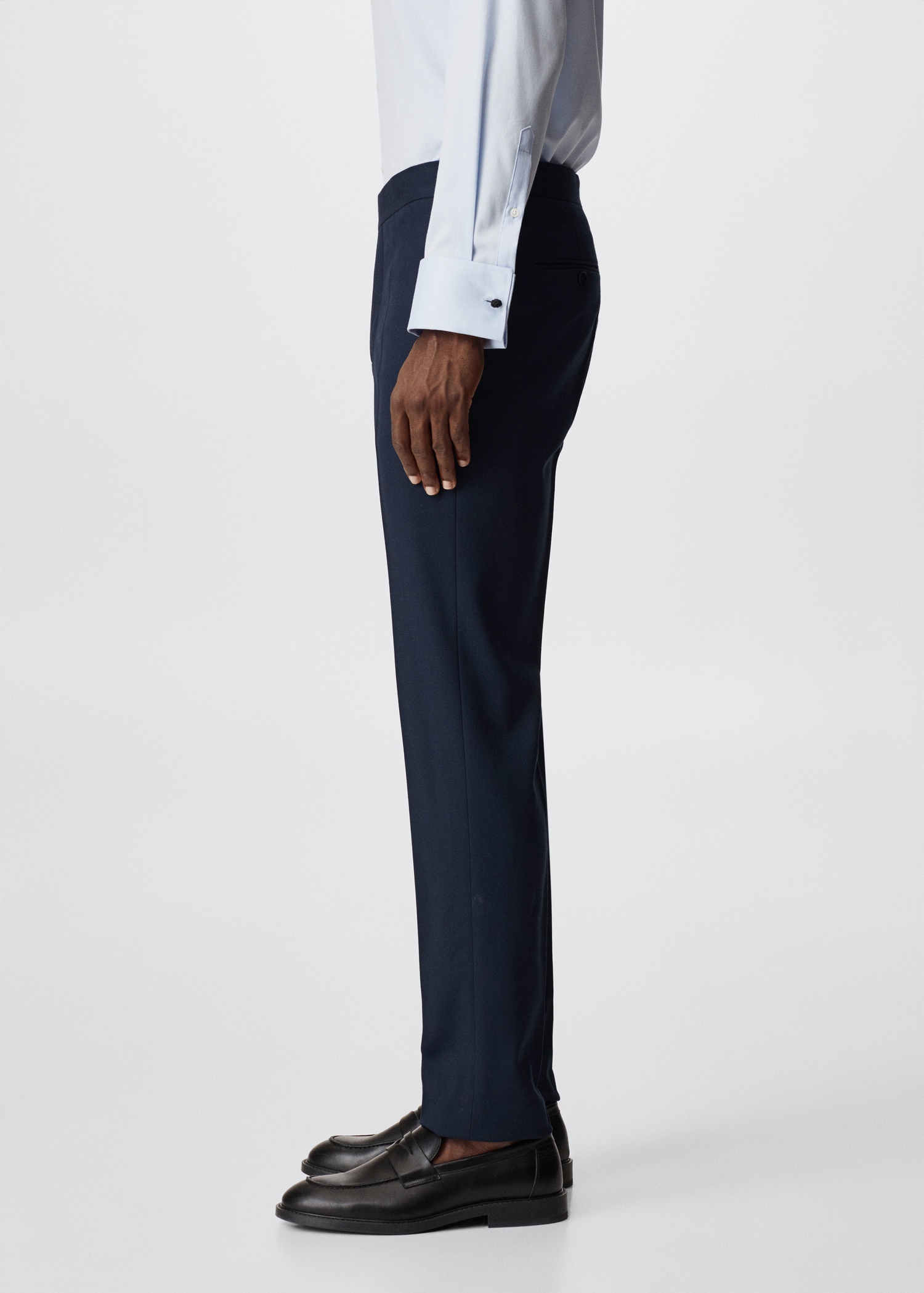 Pantalón traje slim fit hebillas - Detalle del artículo 6