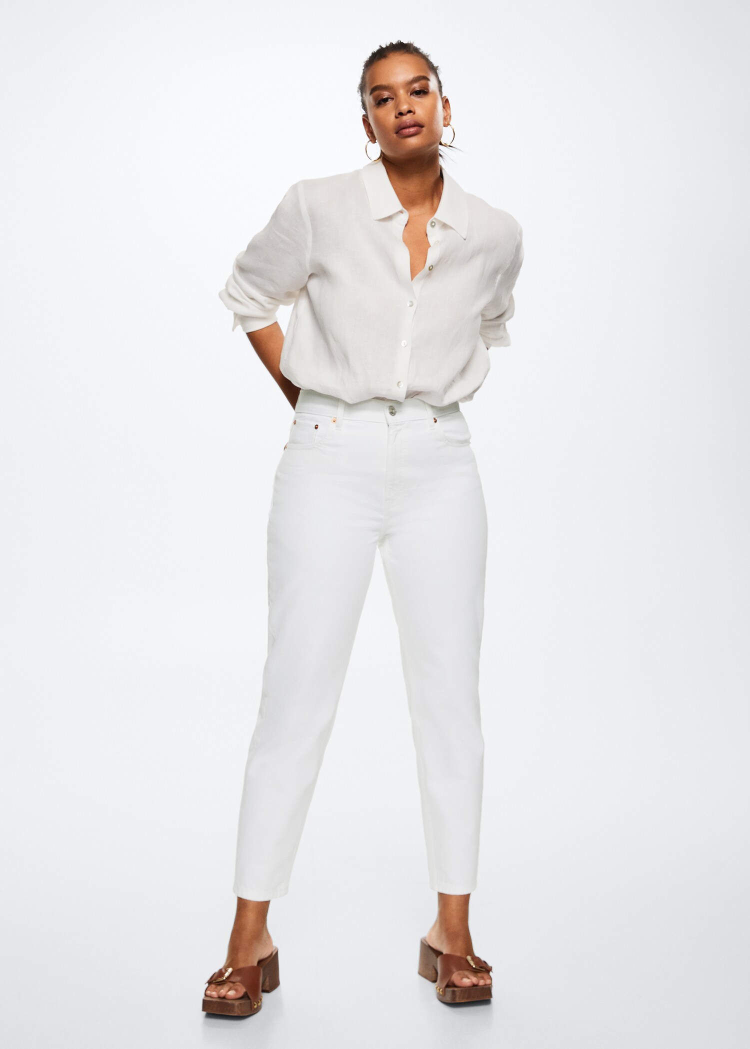 Jean mom taille haute - Détail de l'article 5