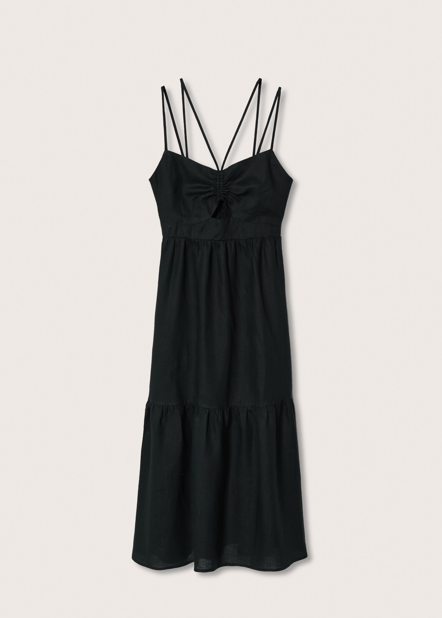 Vestido de 100% de linho - Artigo sem modelo