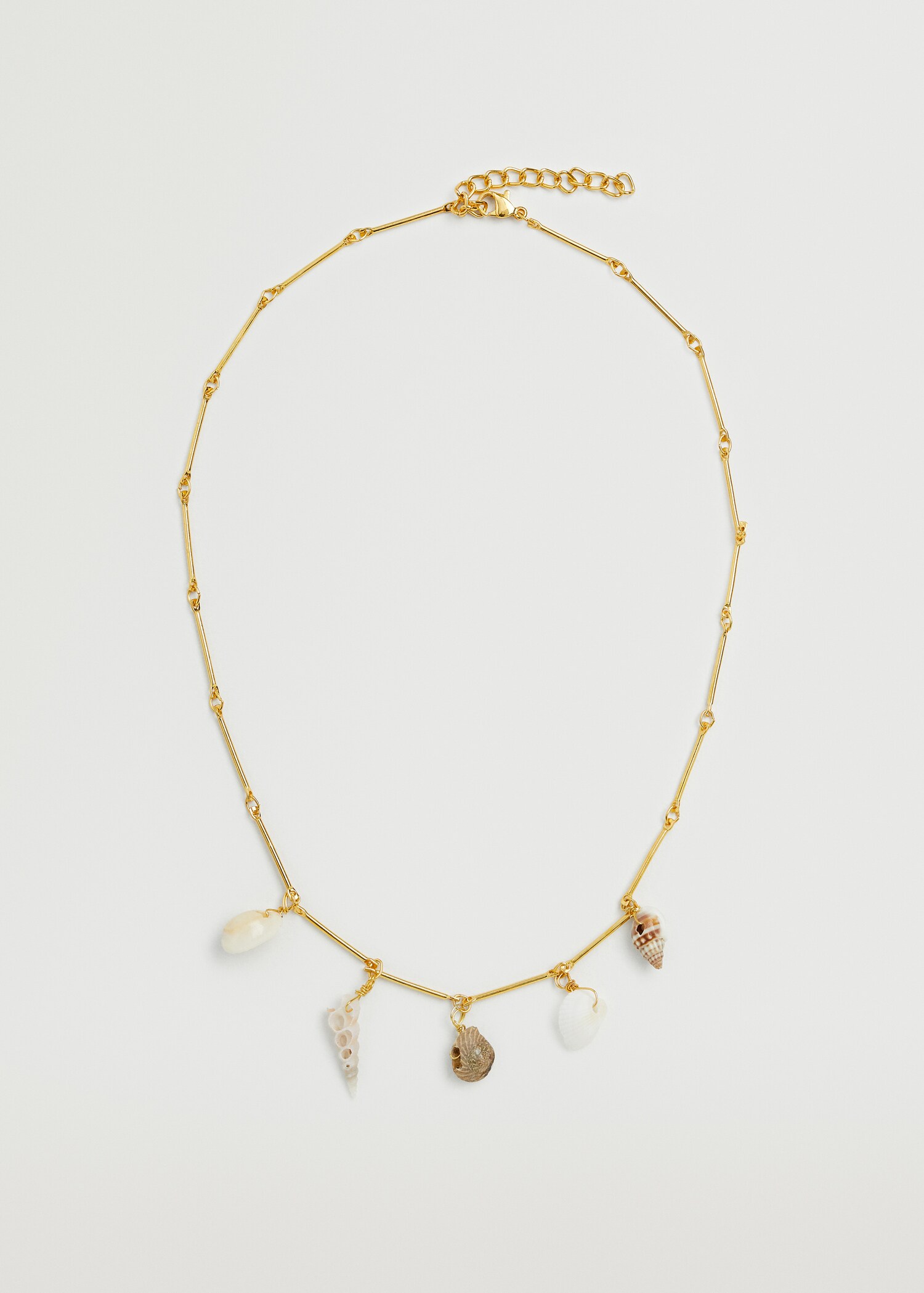 Collier perles coquillage - Article sans modèle