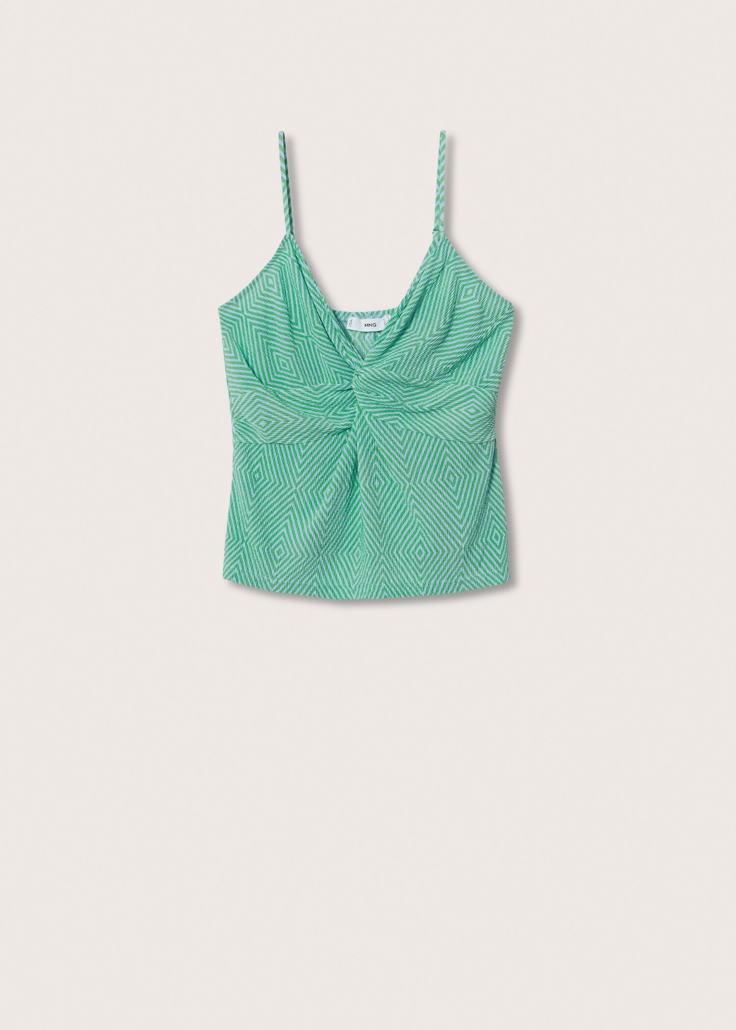 Ruched-texture top - Article without model