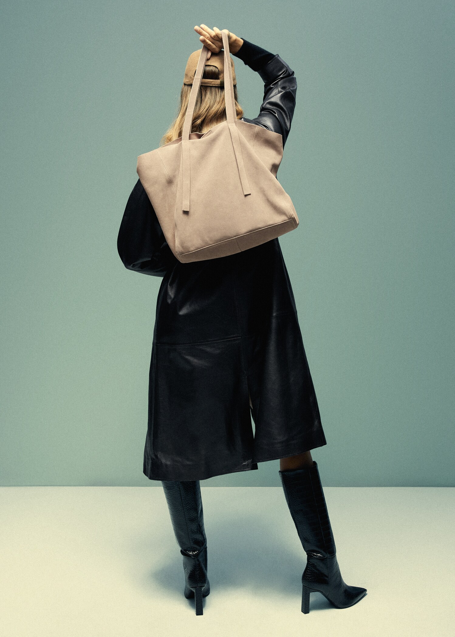 Leather shopper bag - Details of the article 9