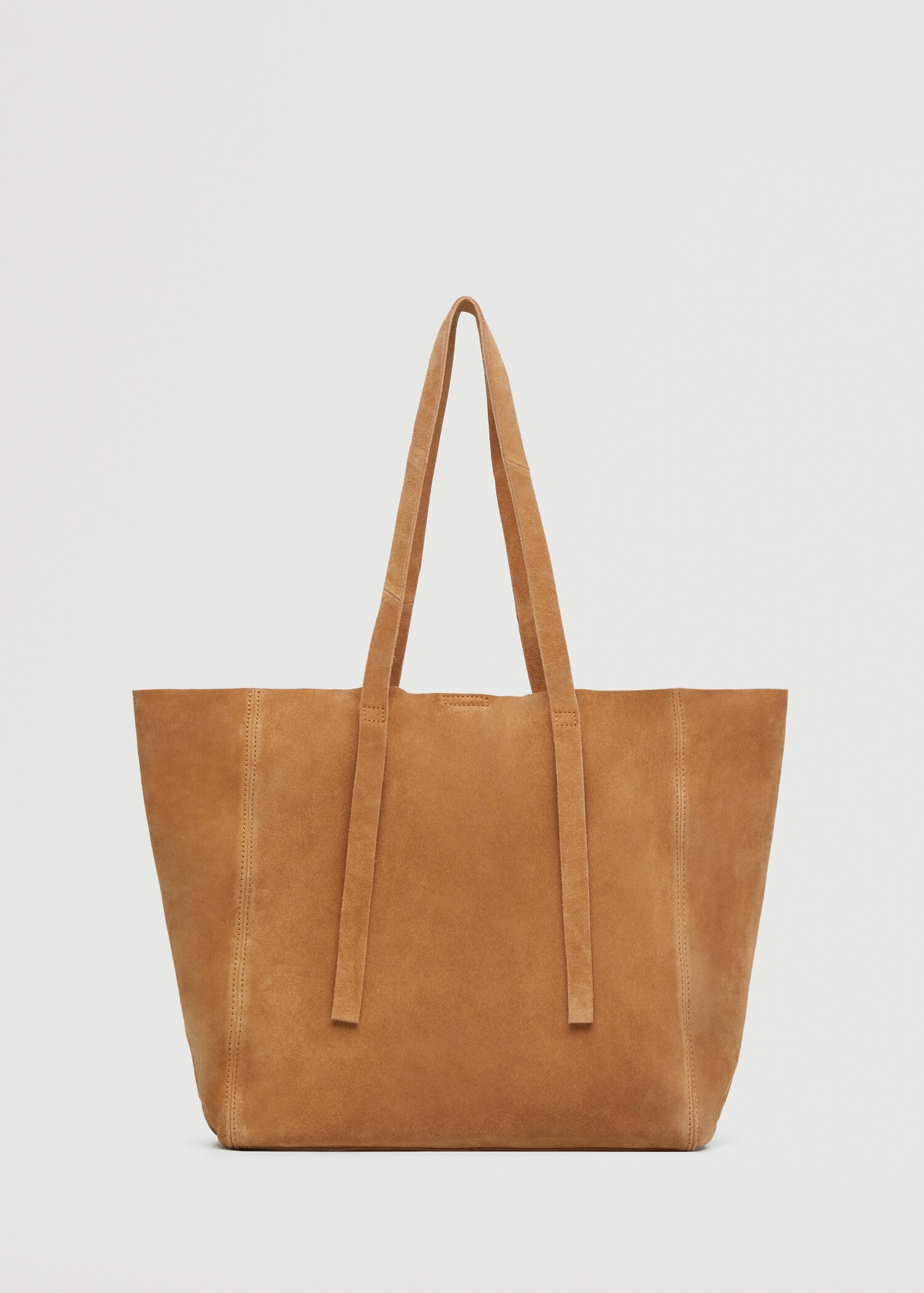 Leather shopper bag - Article without model