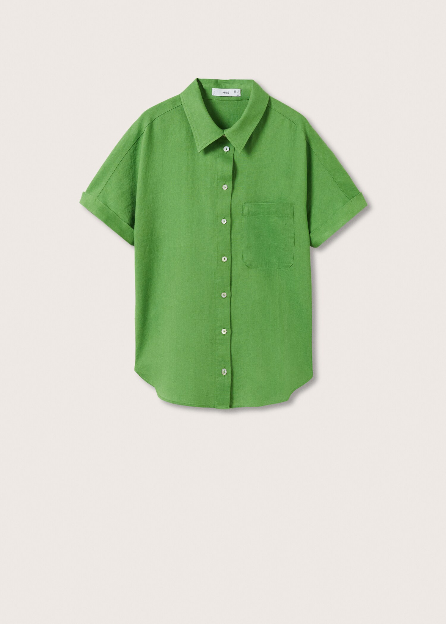 Linen 100% shirt - Article without model