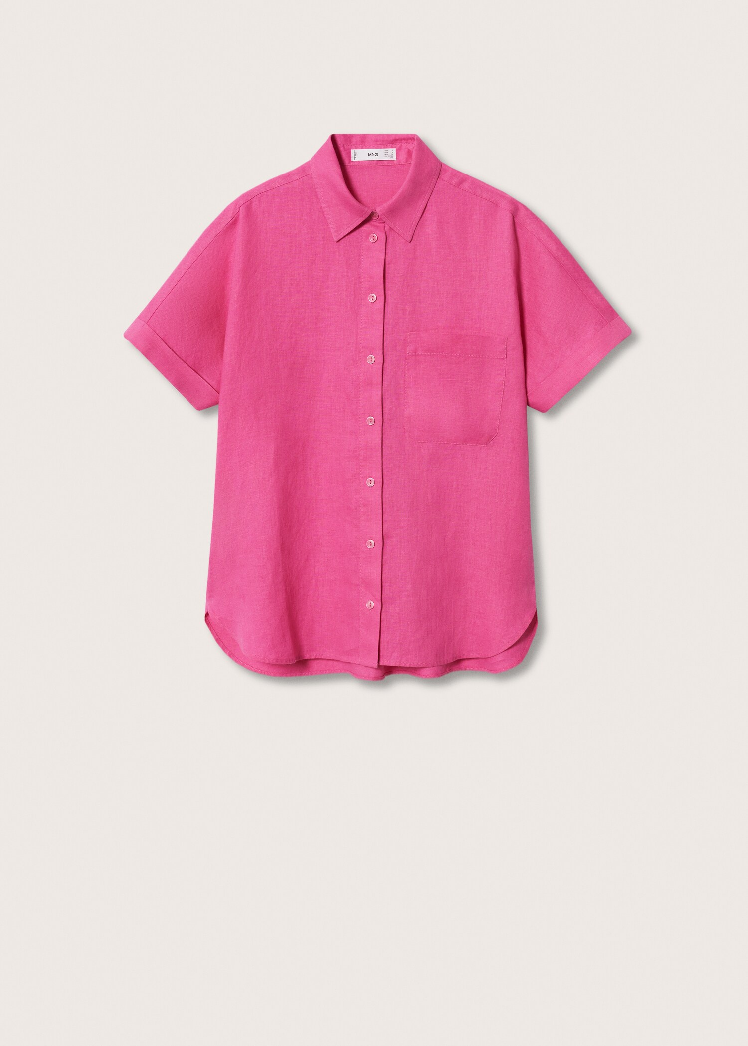 Linen 100% shirt - Article without model