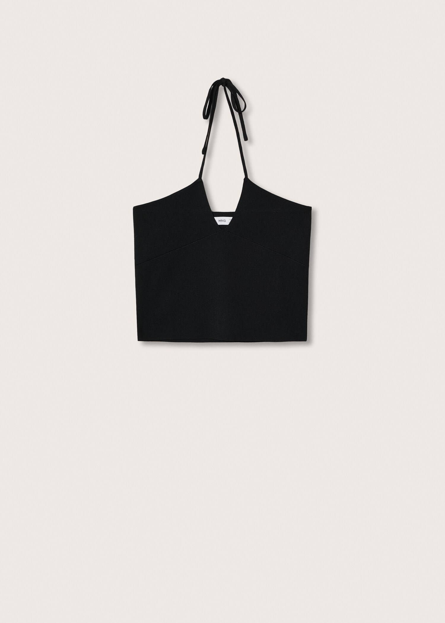 Top cropped de malha - Artigo sem modelo