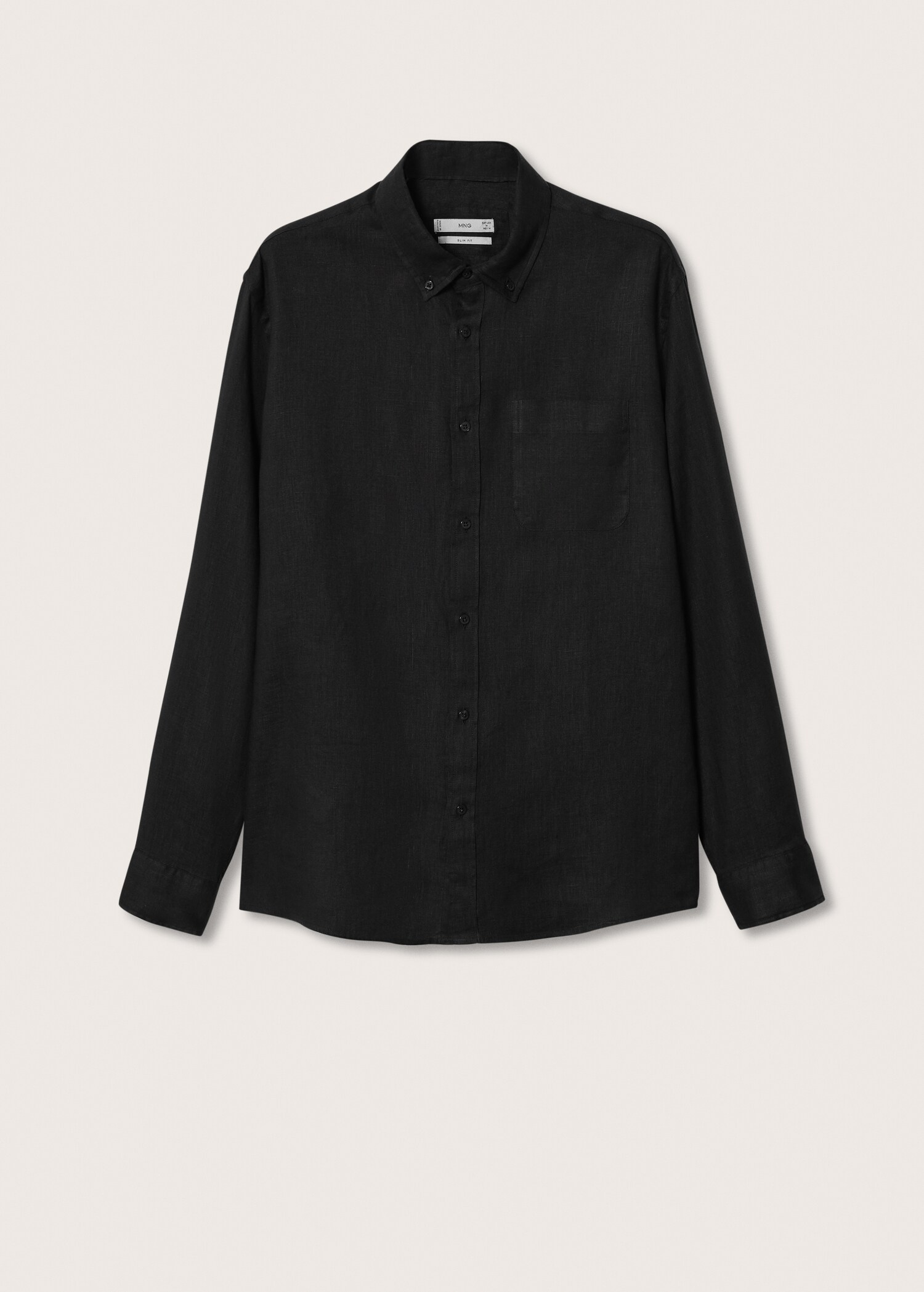 Camisa de 100% linho slim fit - Artigo sem modelo