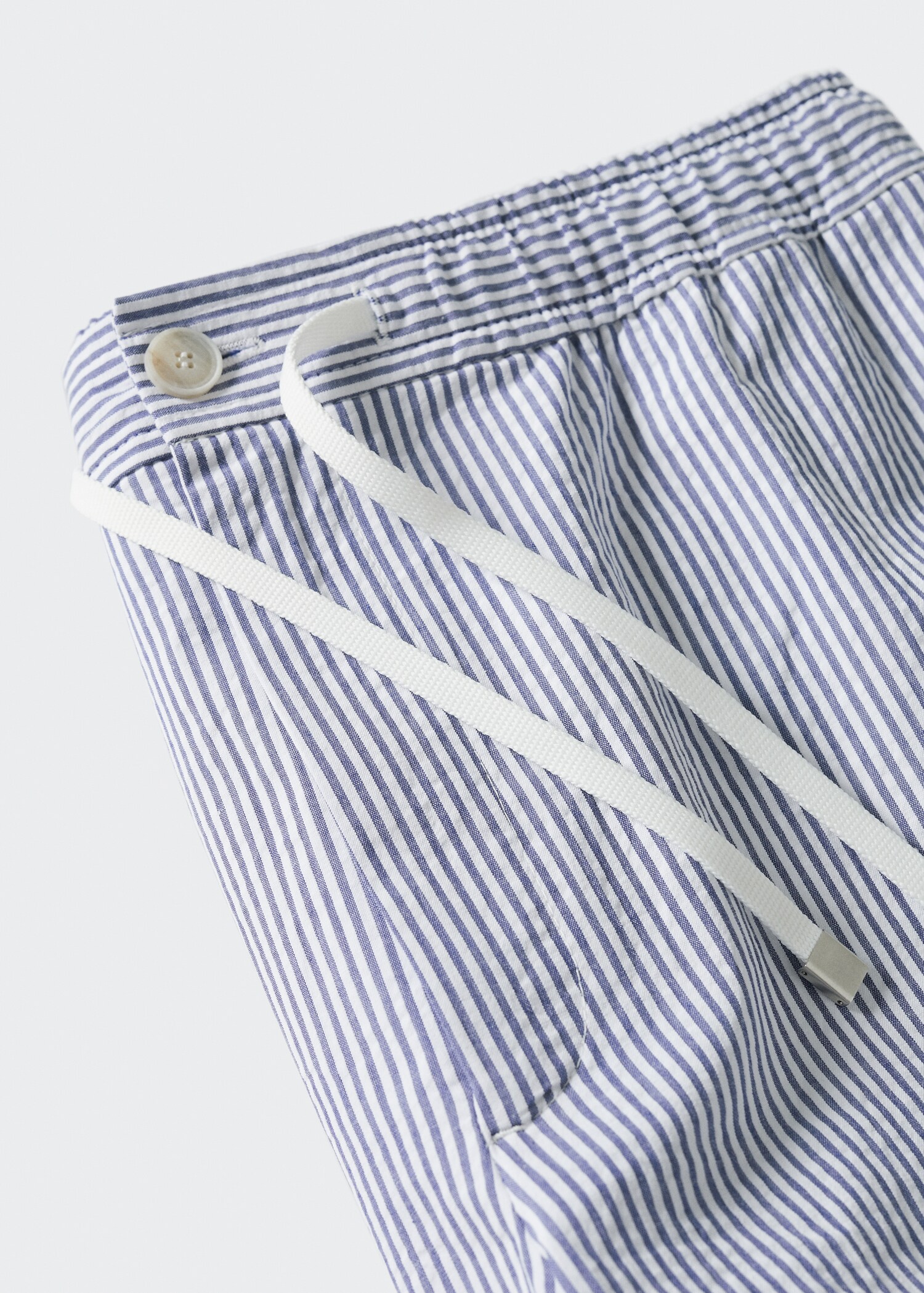 Stripete bermudas seersucker - Artikkeldetalj 8