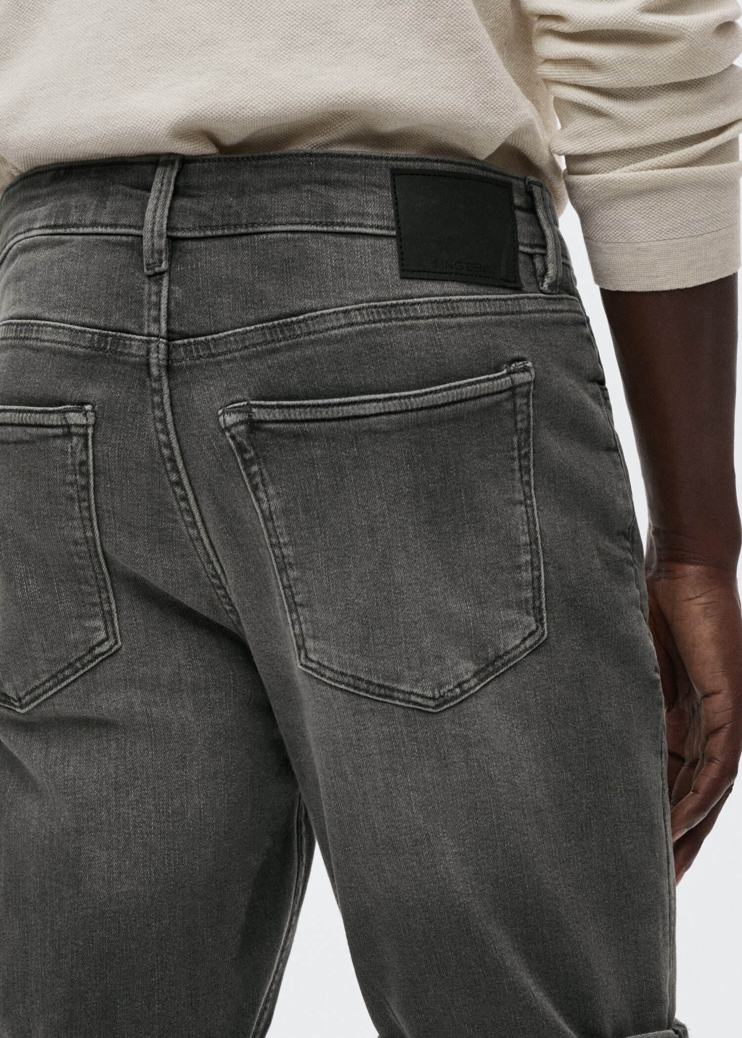 Slim Fit-Jeans-Bermudashorts - Detail des Artikels 3