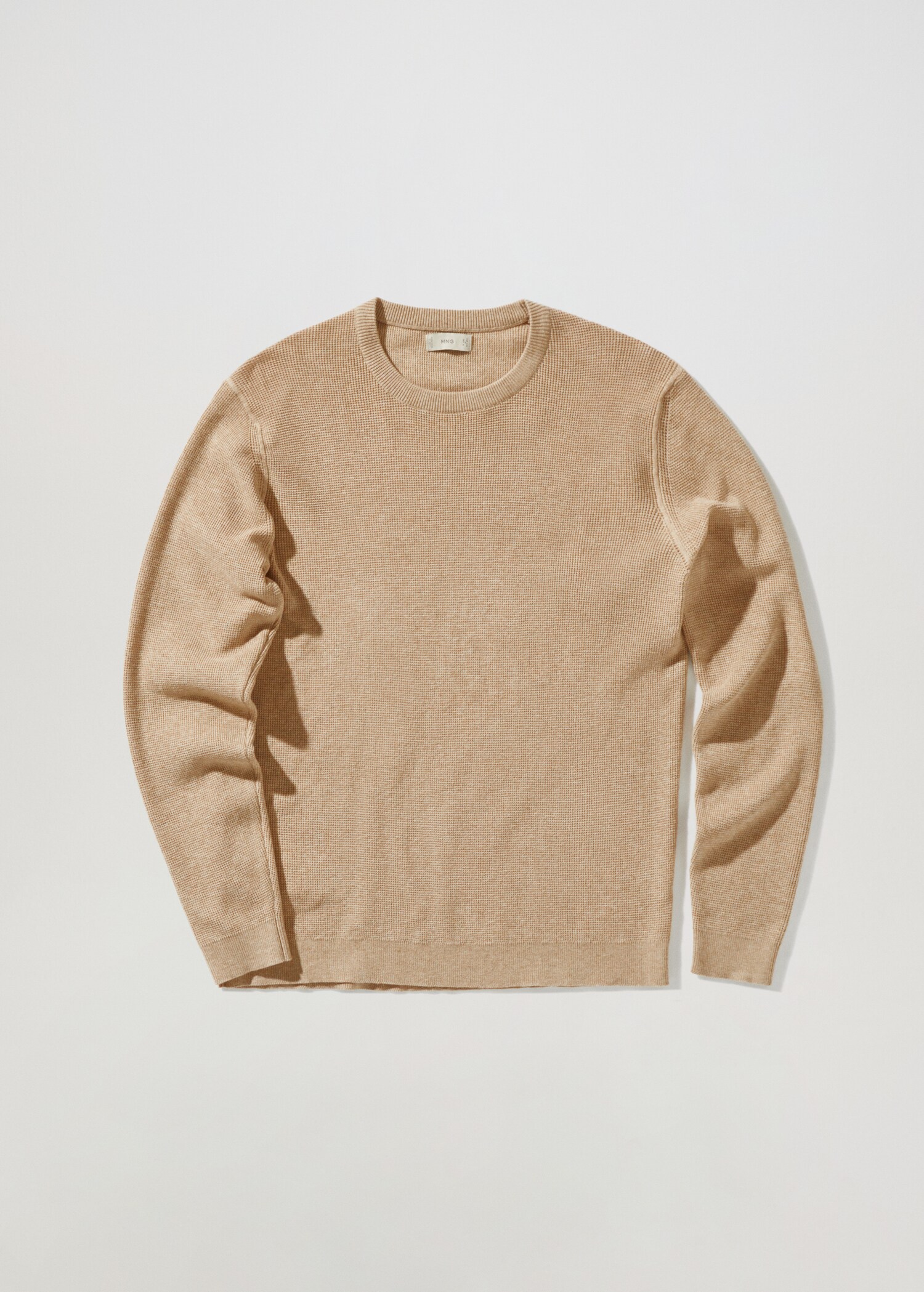 Pull-over coton structuré - Article sans modèle