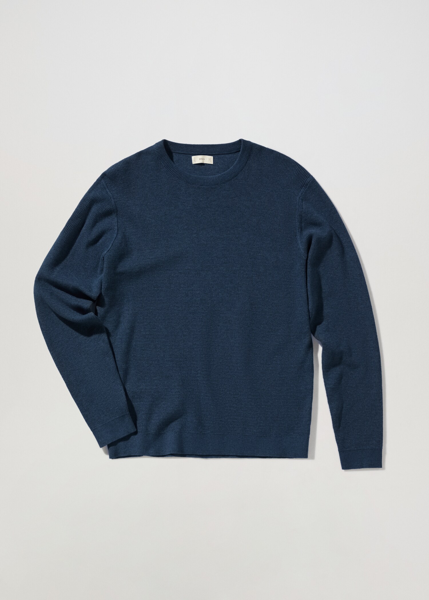Pull-over coton structuré - Article sans modèle