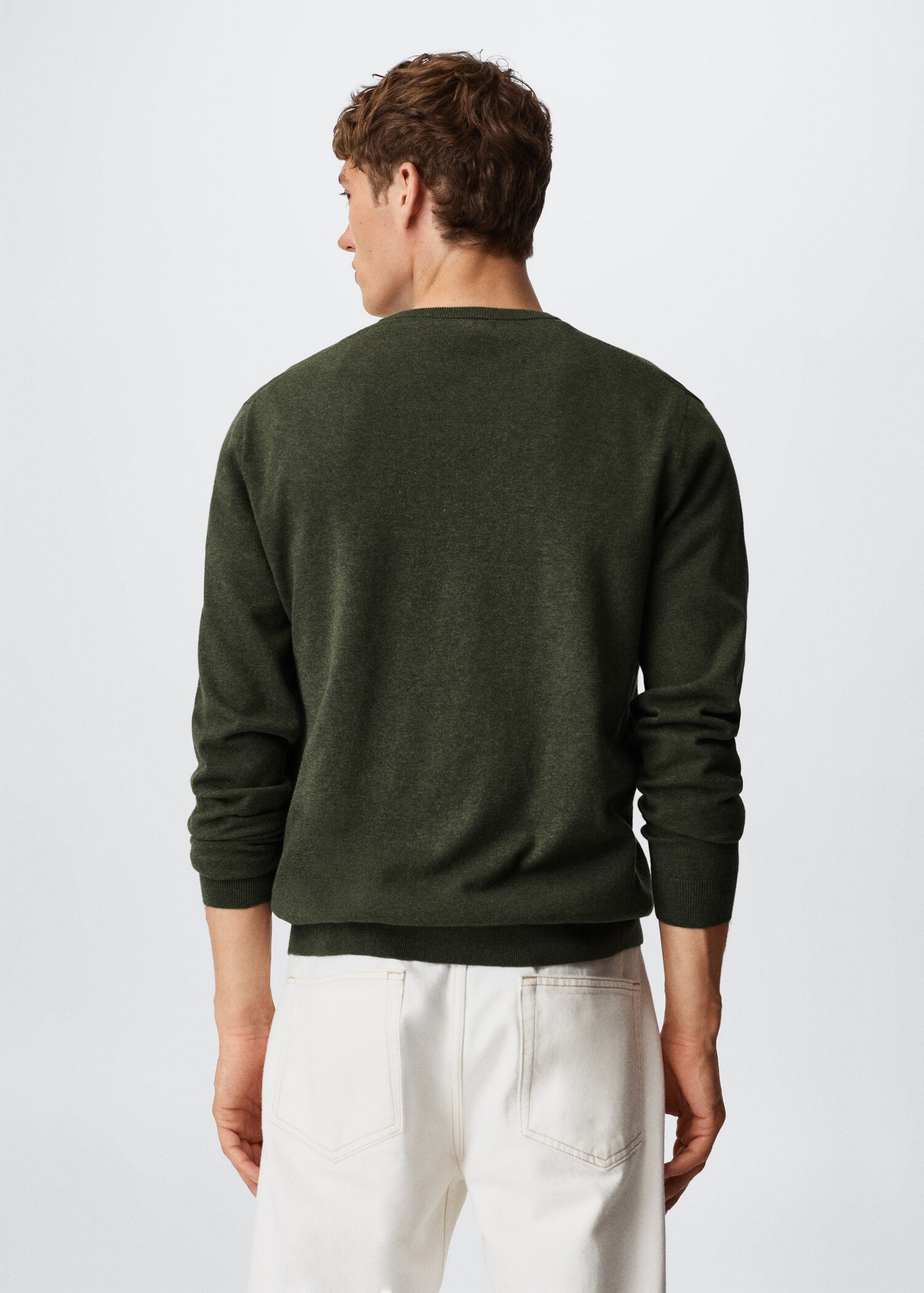 Pull-over fin coton - Verso de l’article