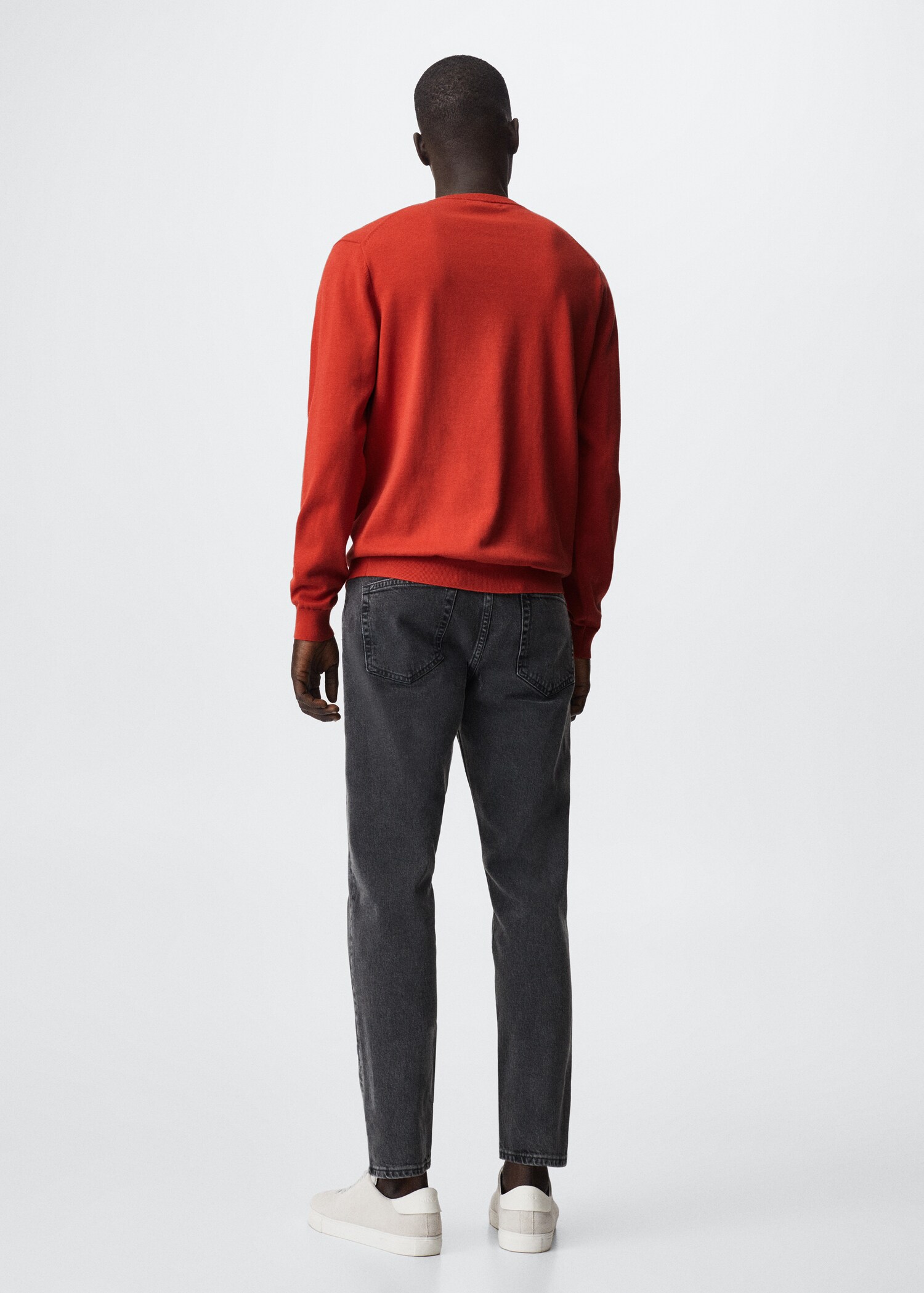 Pull-over fin coton - Verso de l’article