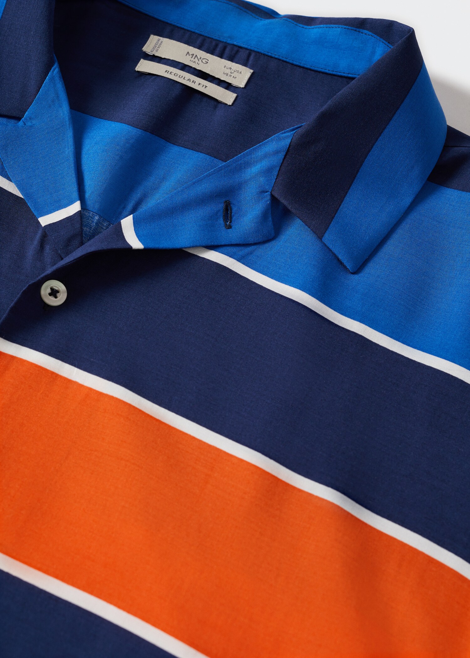 Striped flowy shirt - Details of the article 8