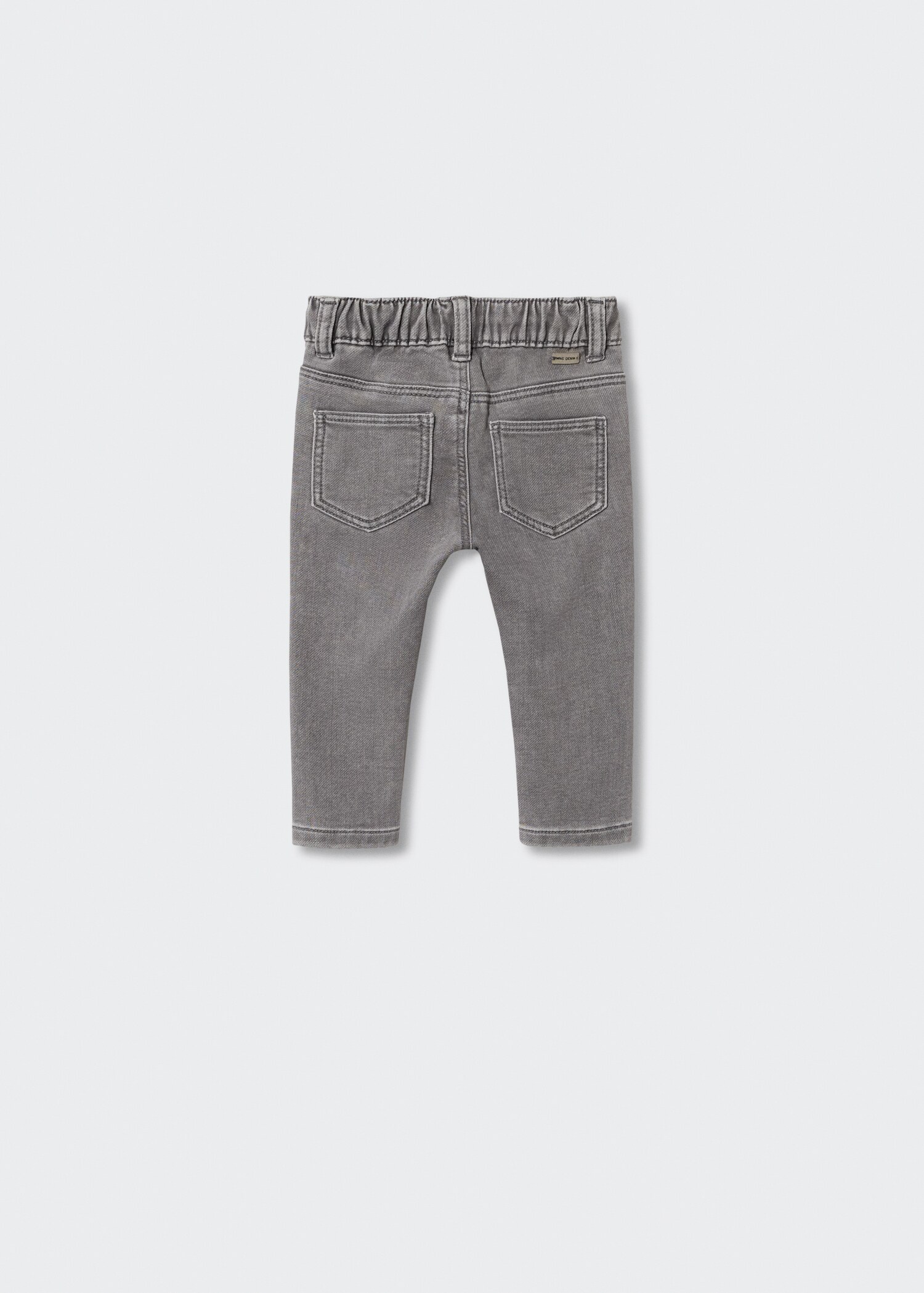Jeans cintura elástica cordón - Reverso del artículo