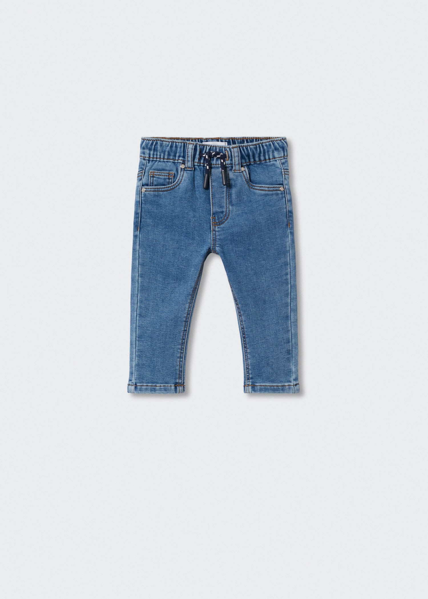Jeans cintura elástica cordón - Artículo sin modelo