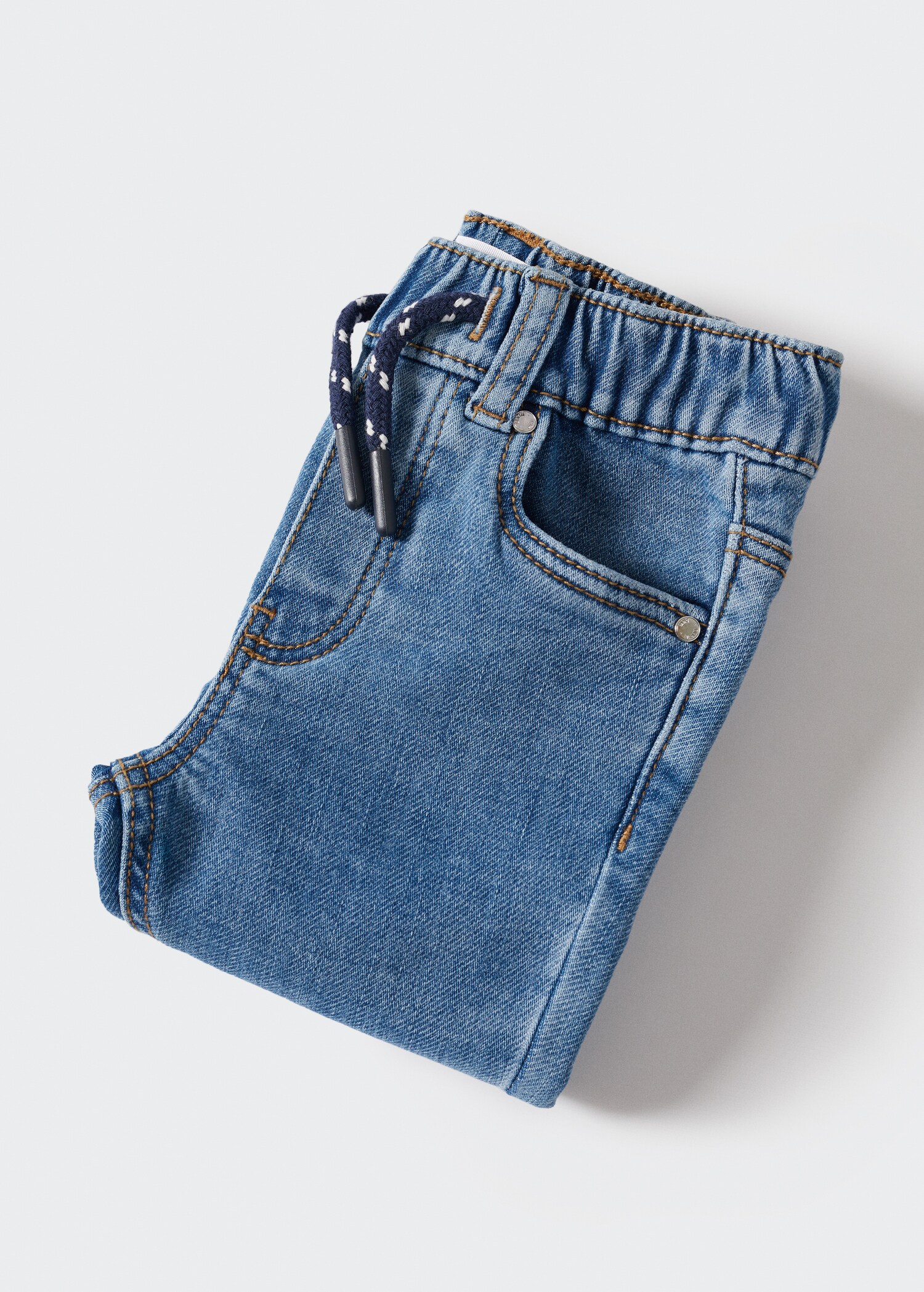 Jeans cintura elástica cordón - Detalle del artículo 9