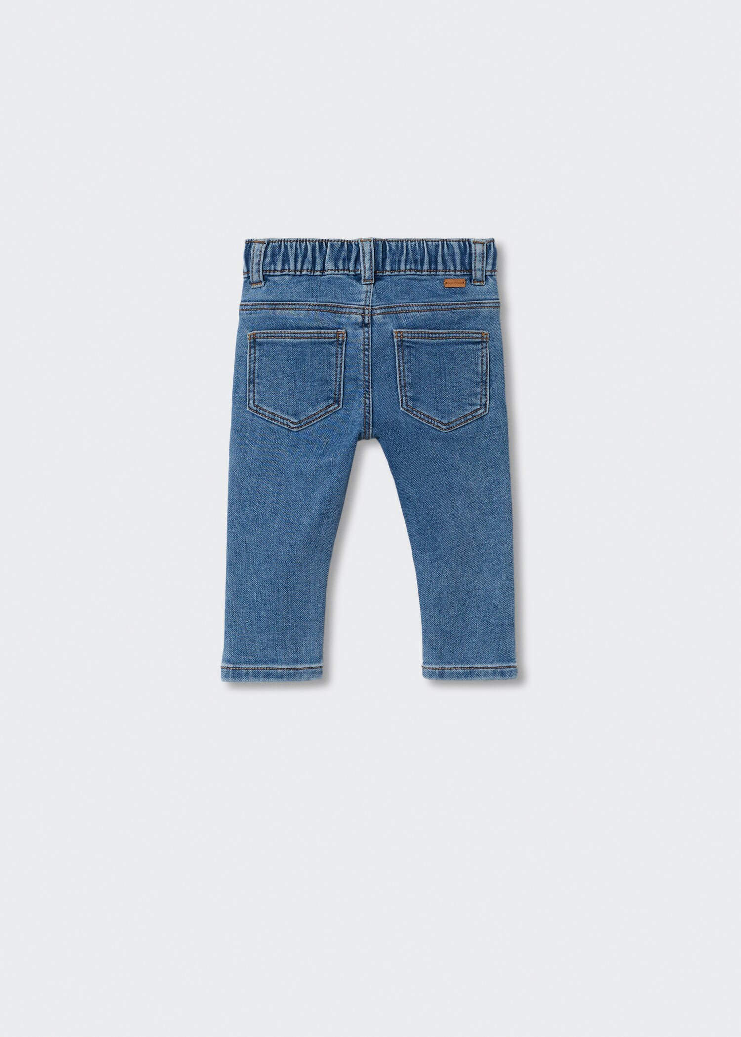 Jeans cintura elástica cordón - Reverso del artículo