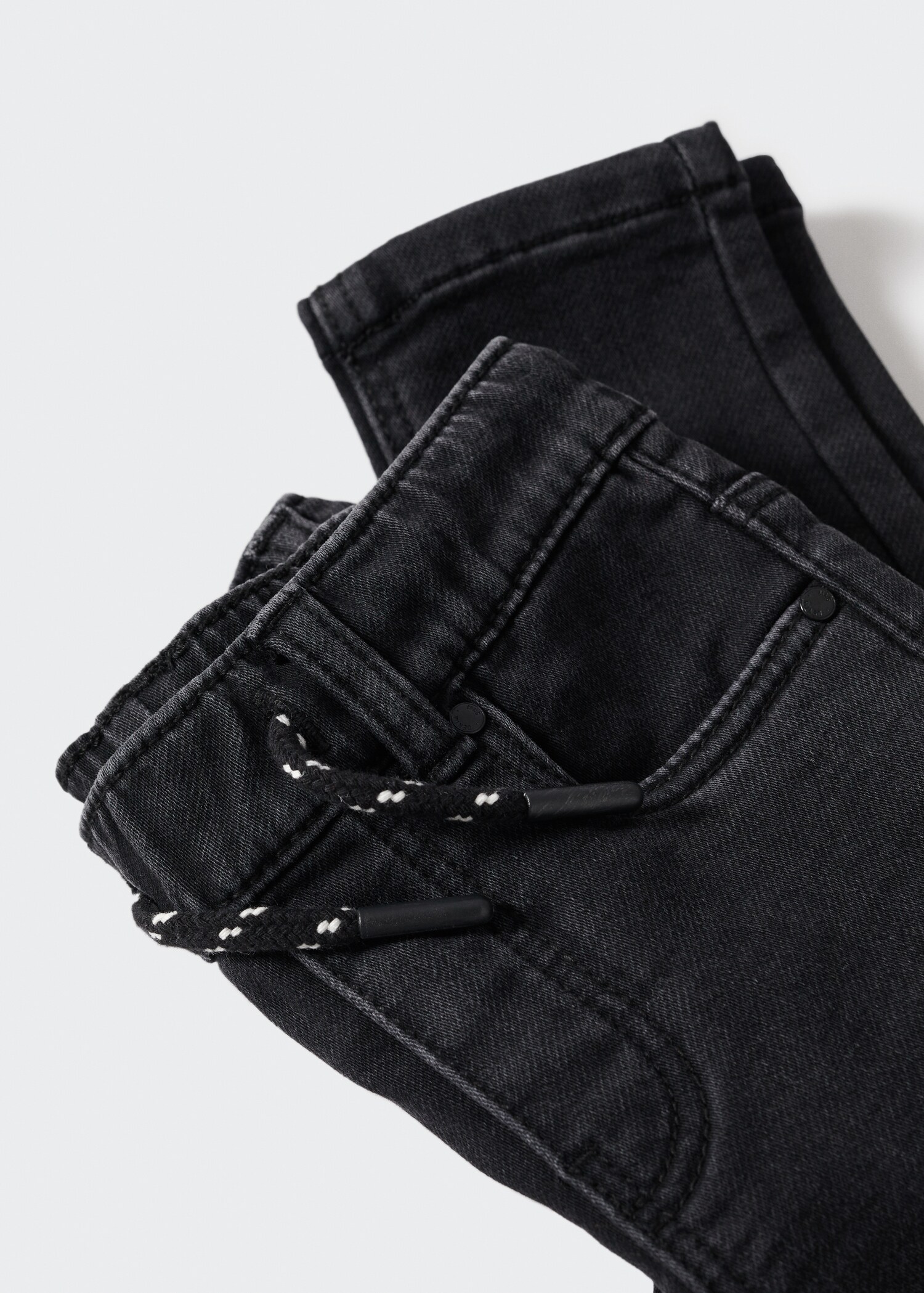Jeans cintura elástica cordón - Detalle del artículo 8