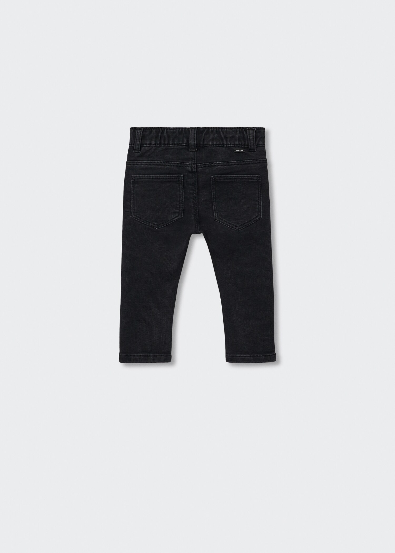Jeans cintura elástica cordón - Reverso del artículo