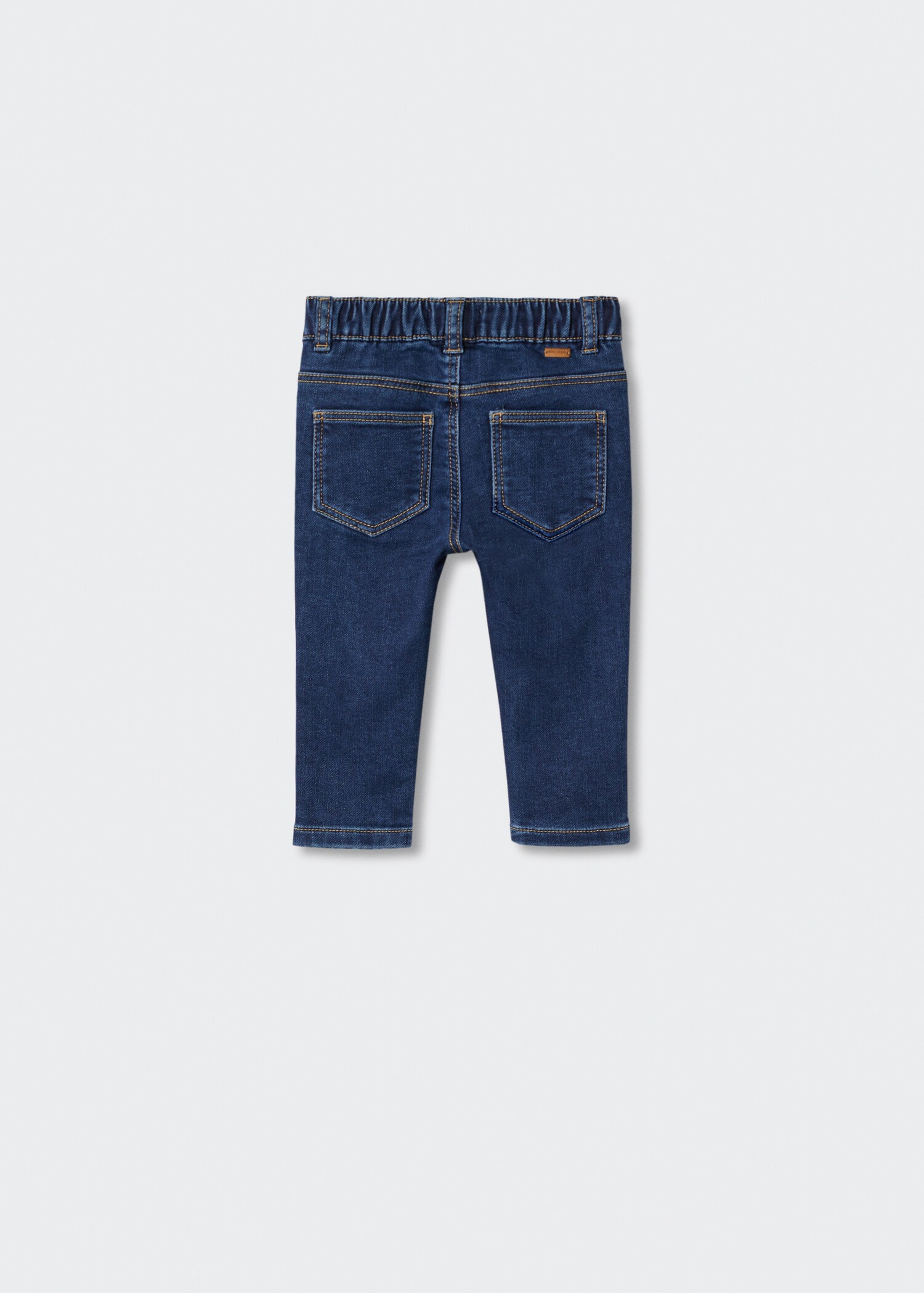 Jeans cintura elástica cordón - Reverso del artículo