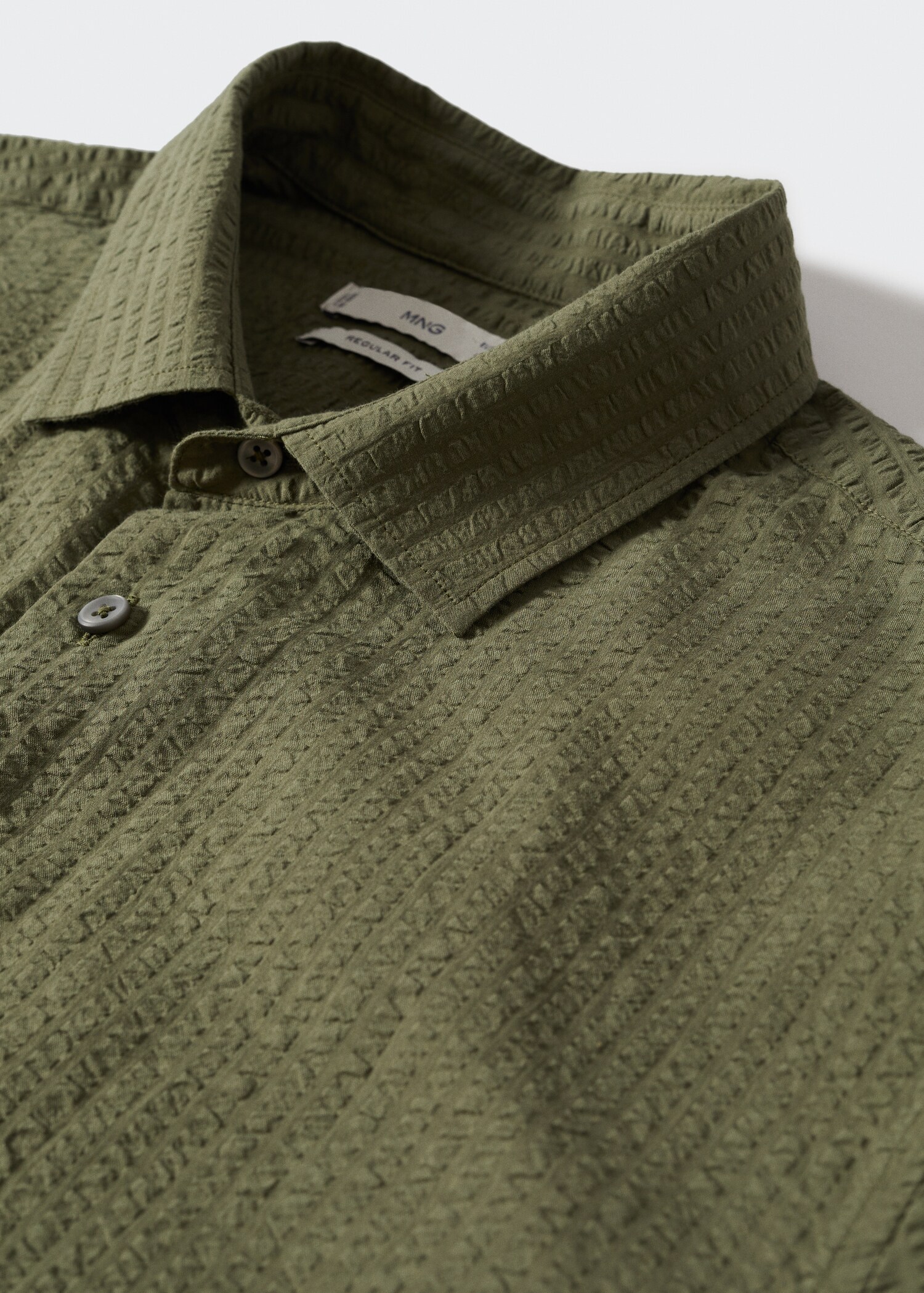 Camisa algodón seersucker - Detalle del artículo 8
